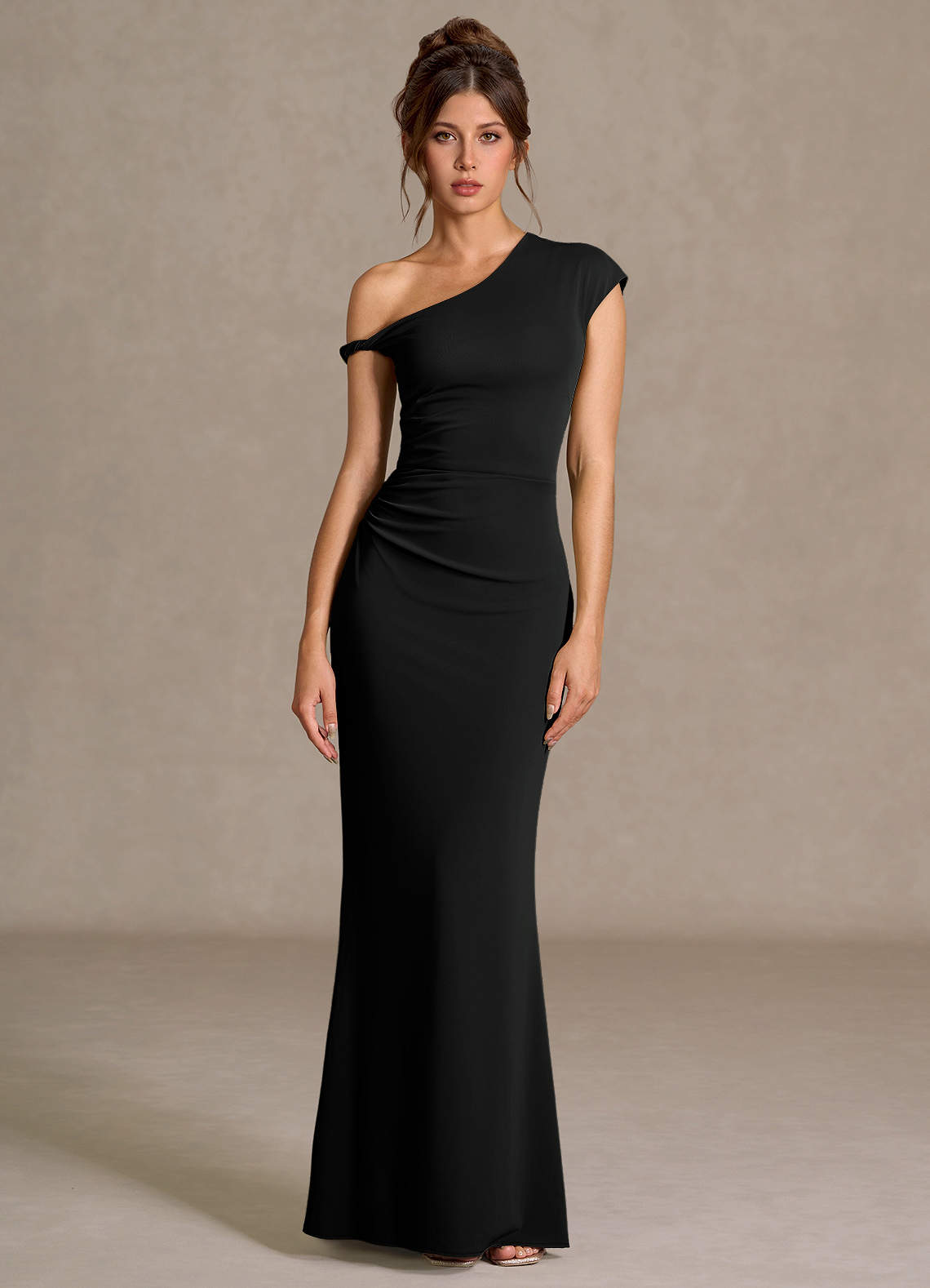 vestido Maxi Preto Heliora image1