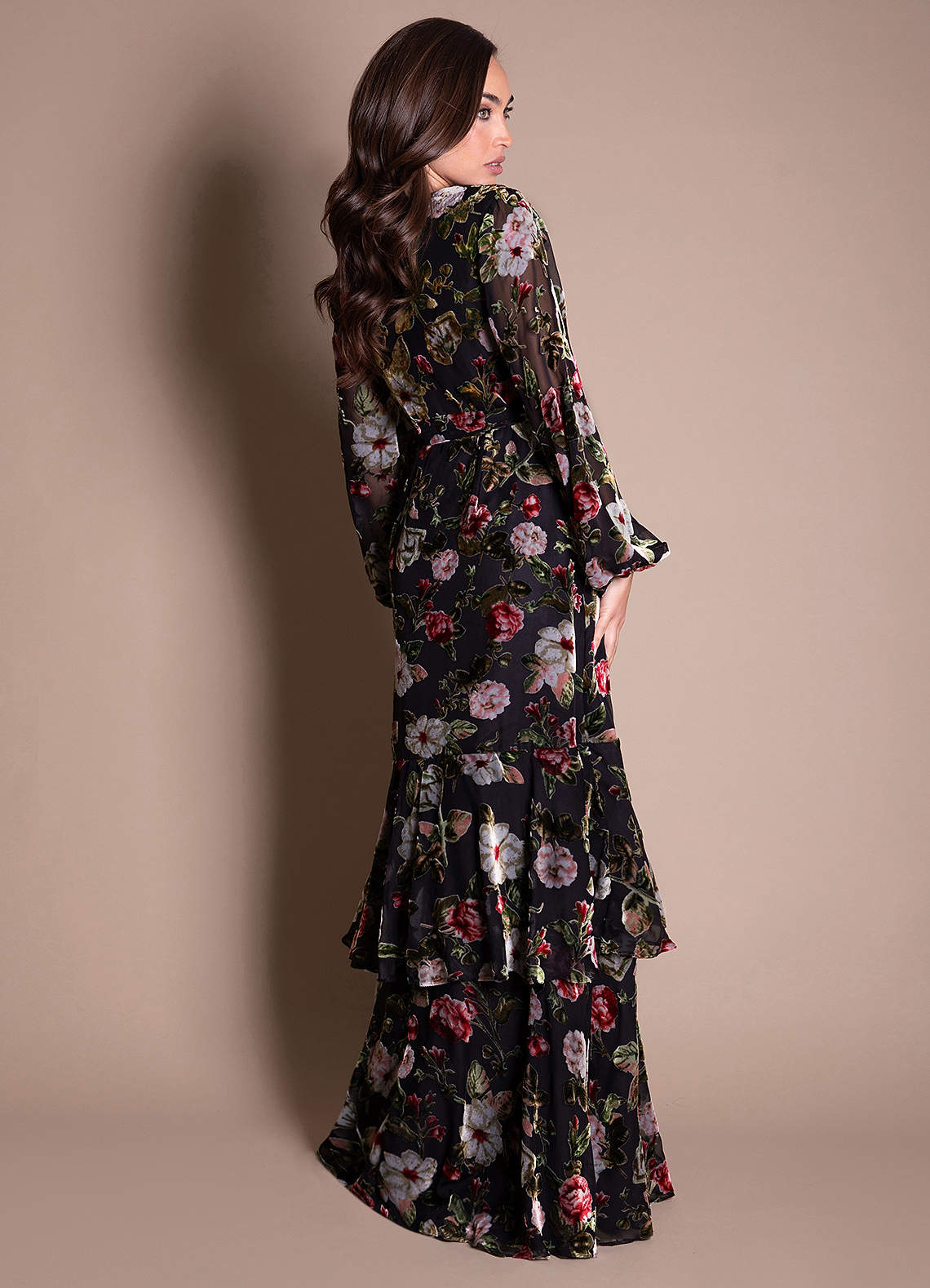 Teressa Twilight Bloom Maxi Dress Ready to Ship | Azazie