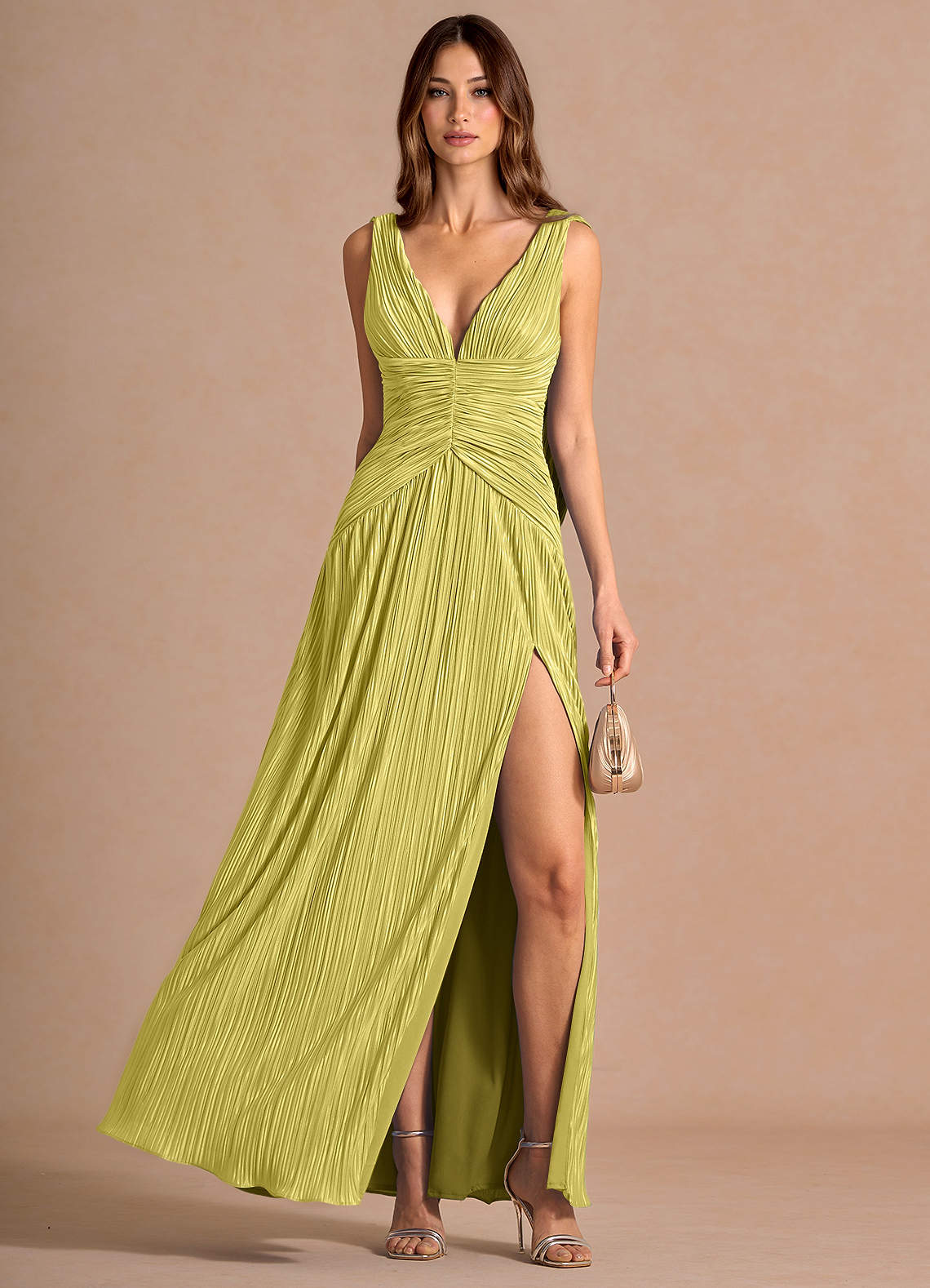 Quellia Pale Yellow Maxi Dress | Azazie Quellia Pale Yellow Maxi Dress | Azazie