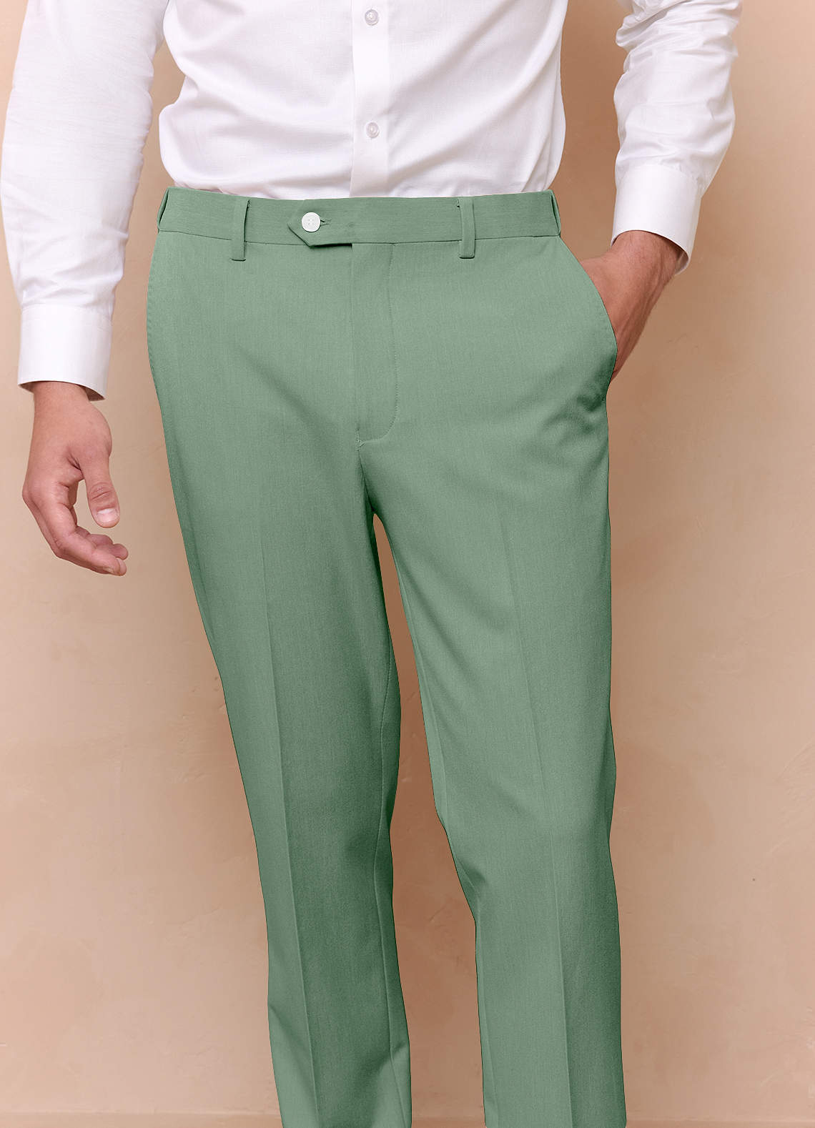 front James Matcha Pantalon habillé
