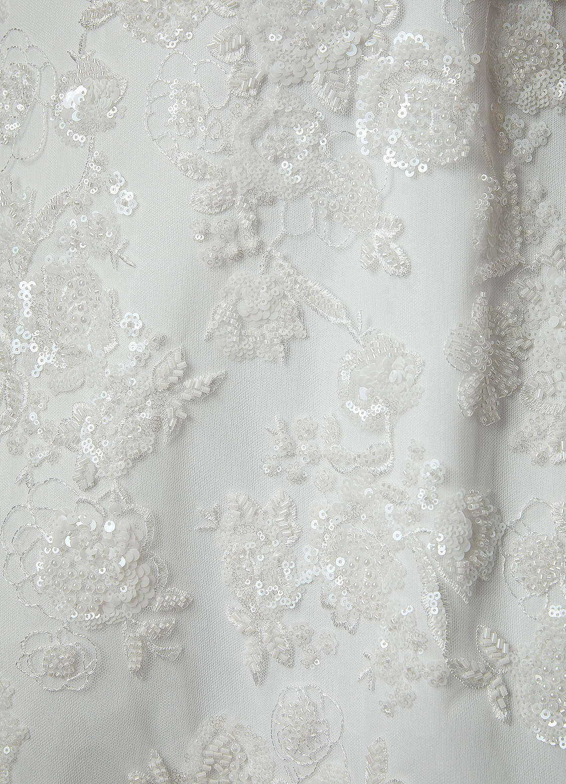 Azazie Atila Robes de mariée Robe Trapèze en Dentelle Blanc De Diamant image9