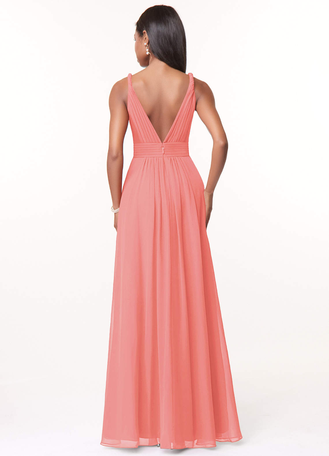 cut out day dress Piera Cut-Out Waist Maxi Hot Pink Pink Indian Wedding Bridesmaids Silk Satin Colors:Burgundy 754 cat:MothersDay Silk Dry Clean only