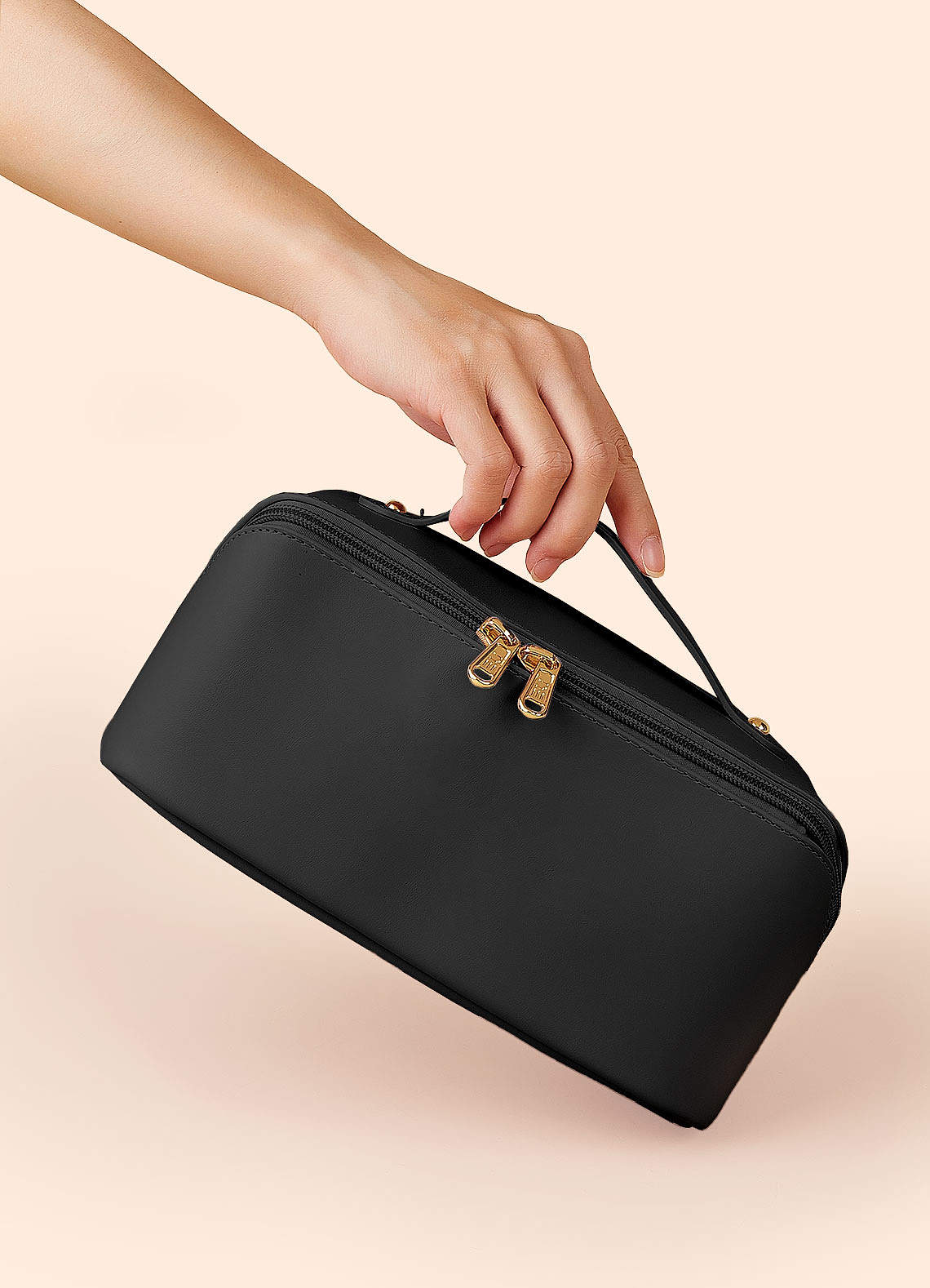 front Borsa per il trucco in PU