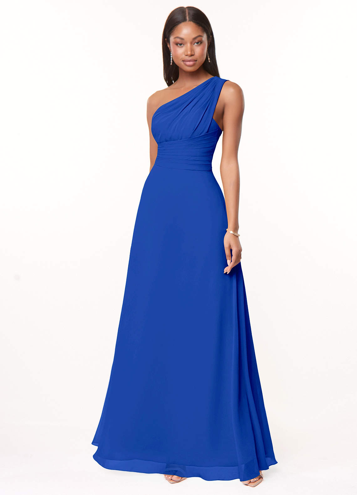 azazie royal blue bridesmaid dresses Ashley She features a V WHOLESALE131125 Livvy Dunne's Fashion Choices Color:Black and Light Blue