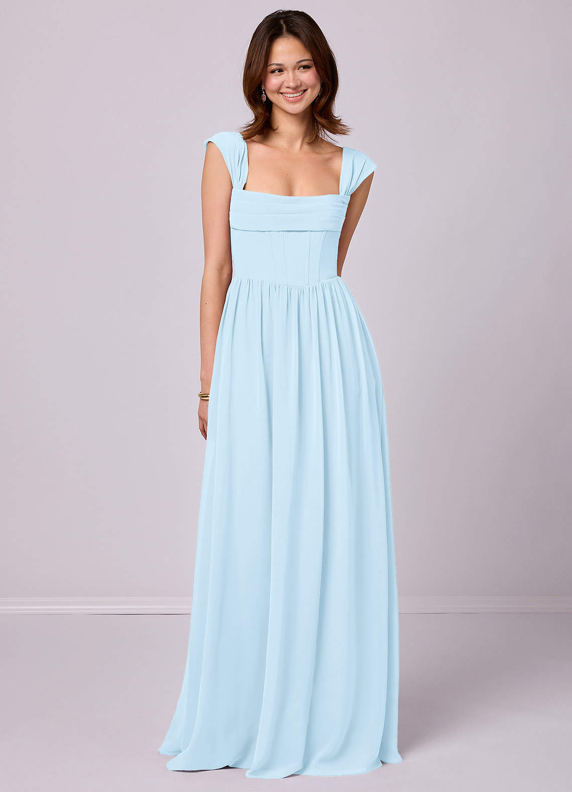 Blue maix long skirt with big pockets detail 1036# Blue maix long skirt with big pockets detail 1036#