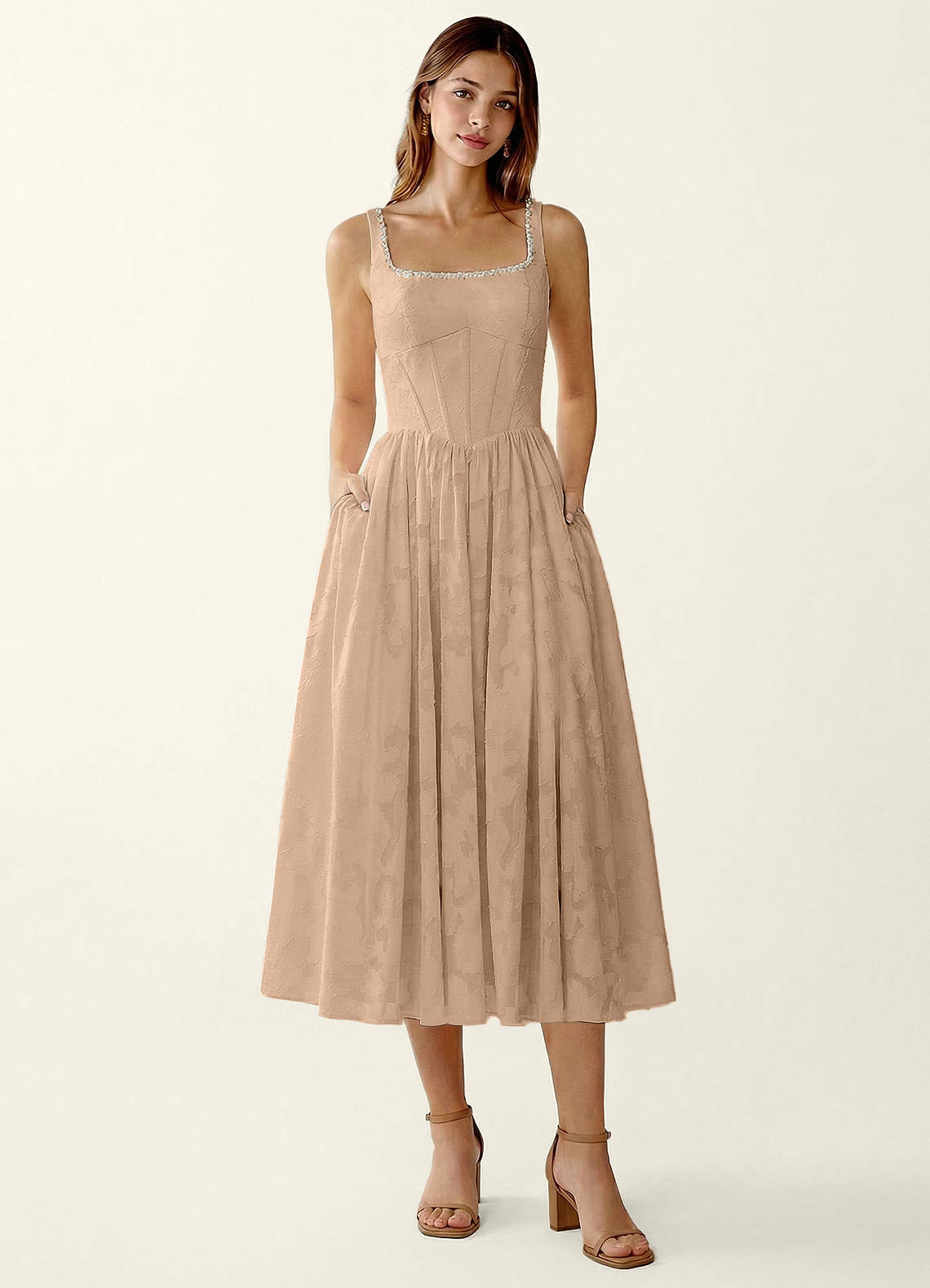 knit evening dress Style 89055 Sequin Sheath Gown Sophisticated Evening Wear
