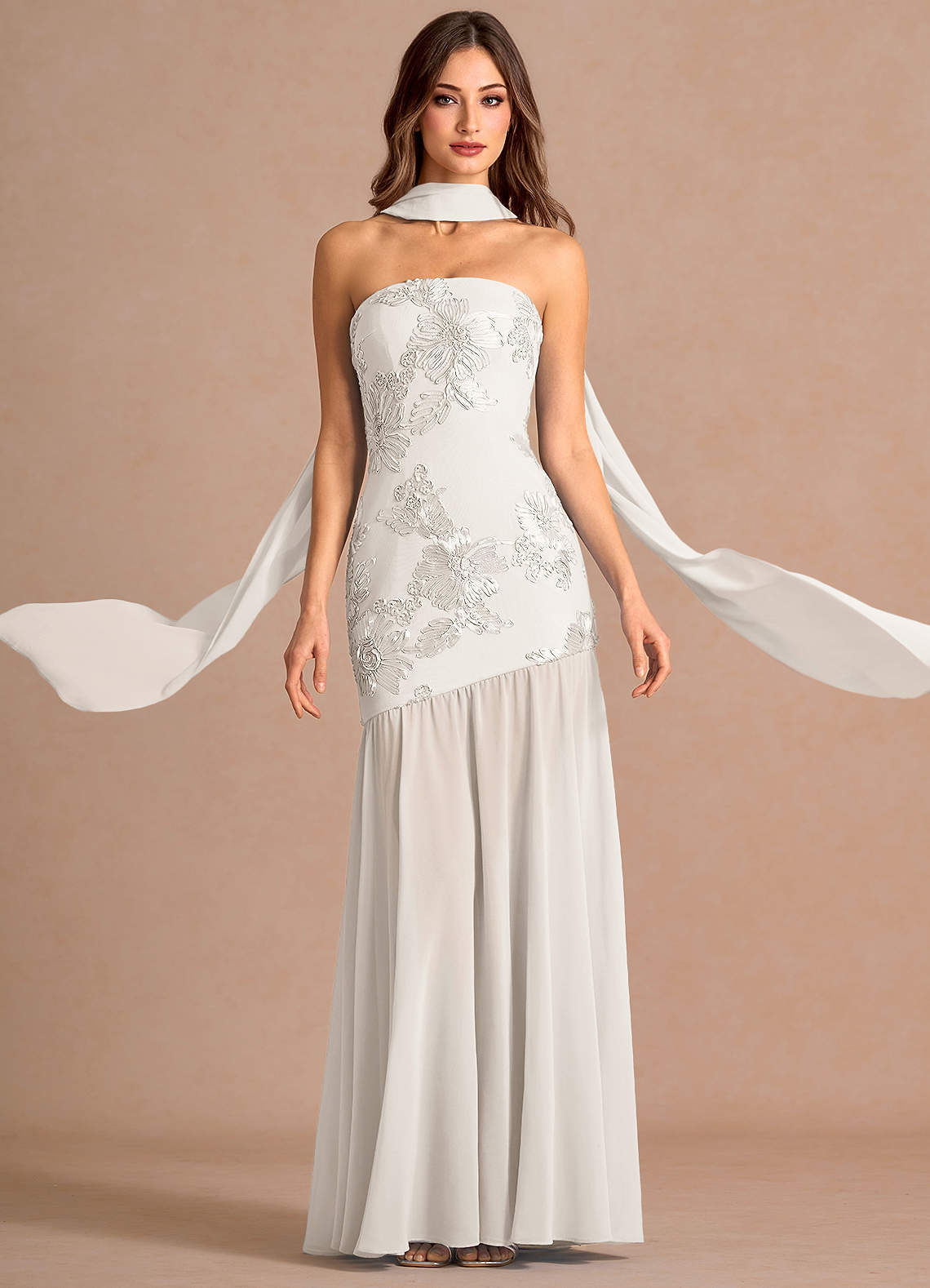 Nerissa Cloud White Maxi Dress | Azazie CA Nerissa Cloud White Maxi Dress | Azazie CA