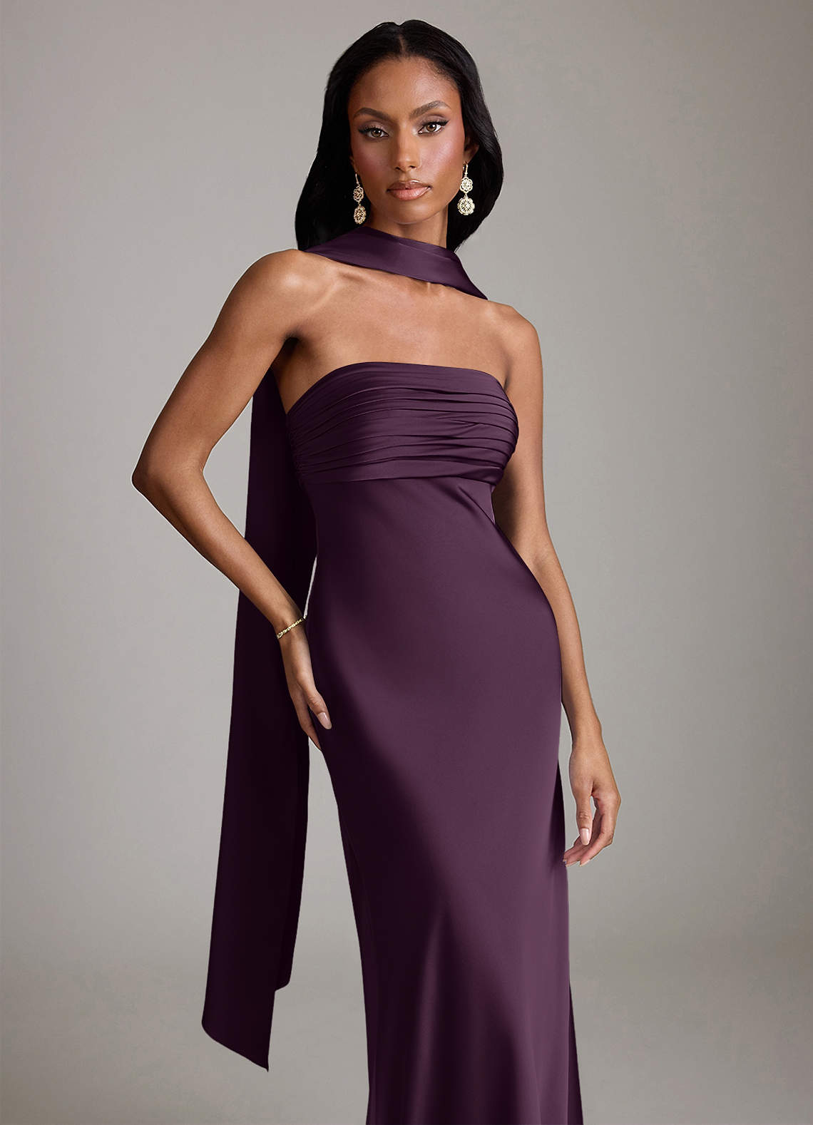 saylor purple dress Axelle Dress XS