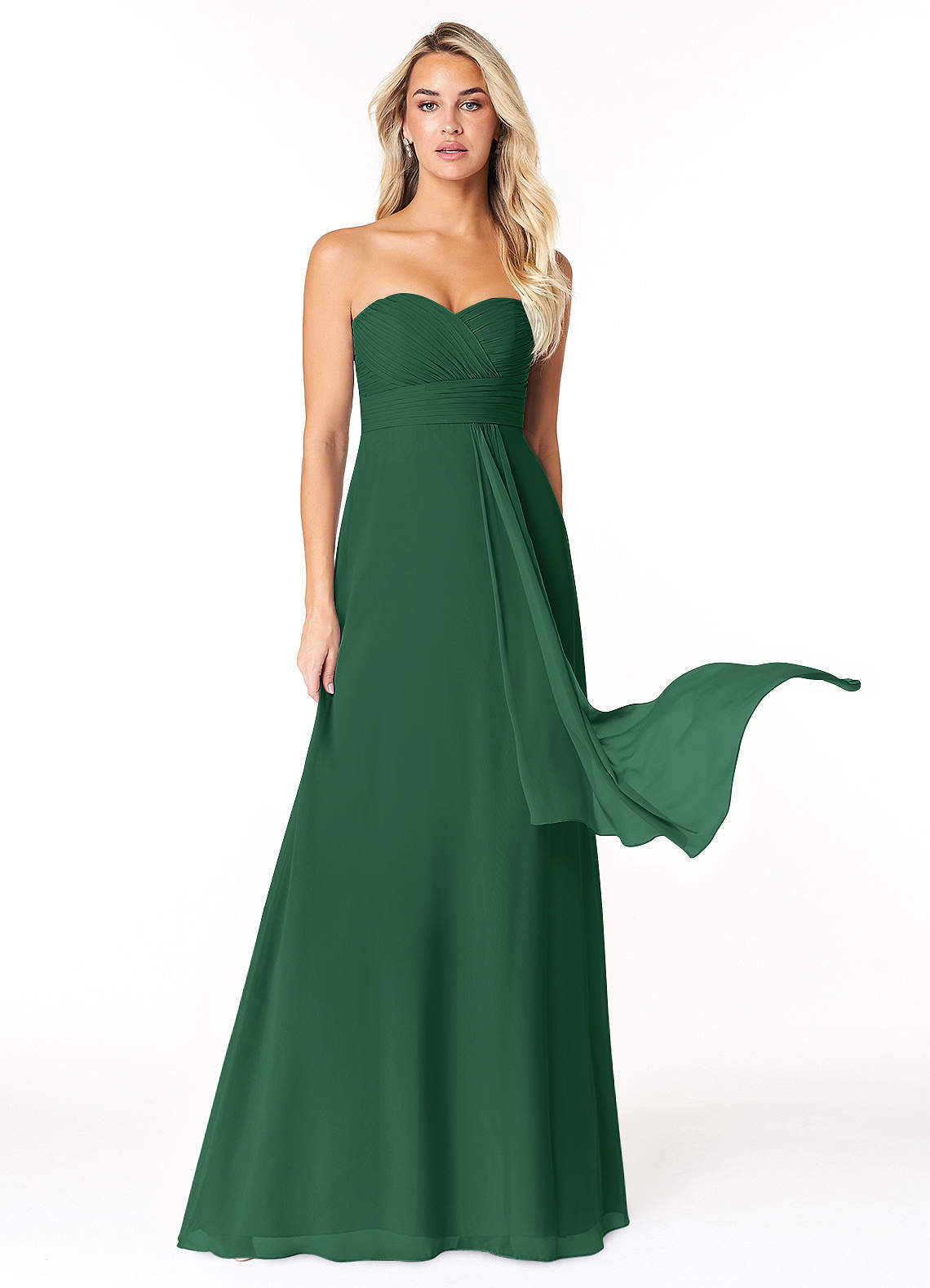 Azazie cheap dark green