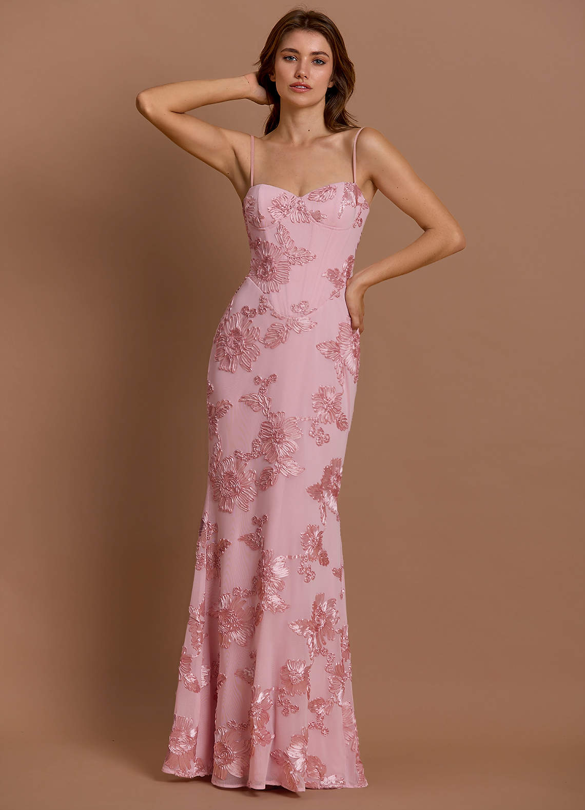 Vestido Rosado Largo Anika image3