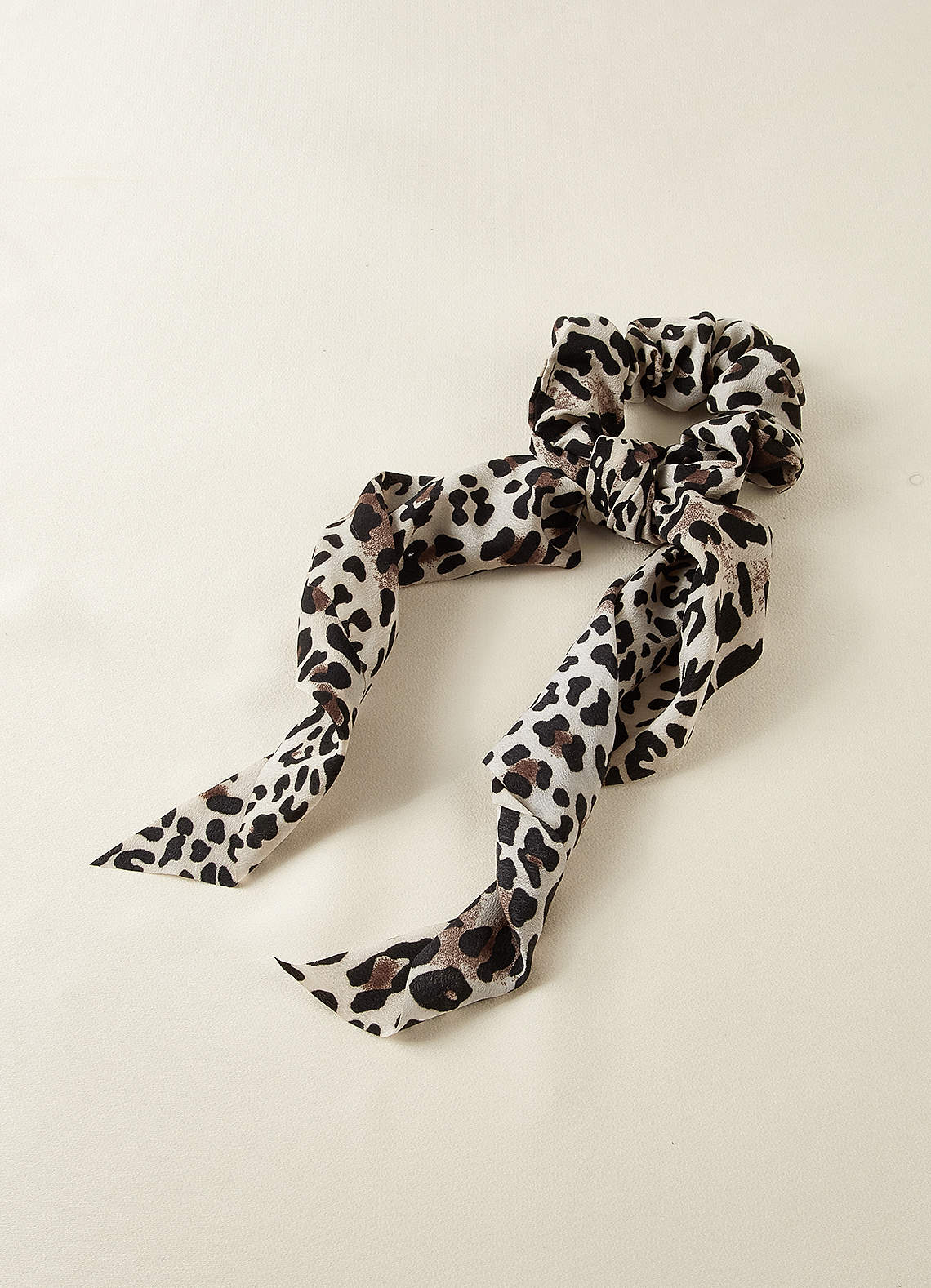 front Printed Hair Scarf Scrunchie Set