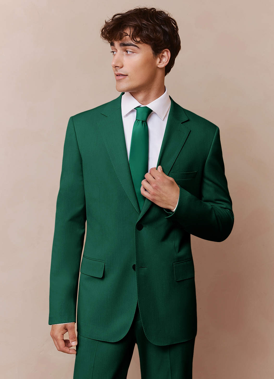 front James Smaragd Anzugjacke