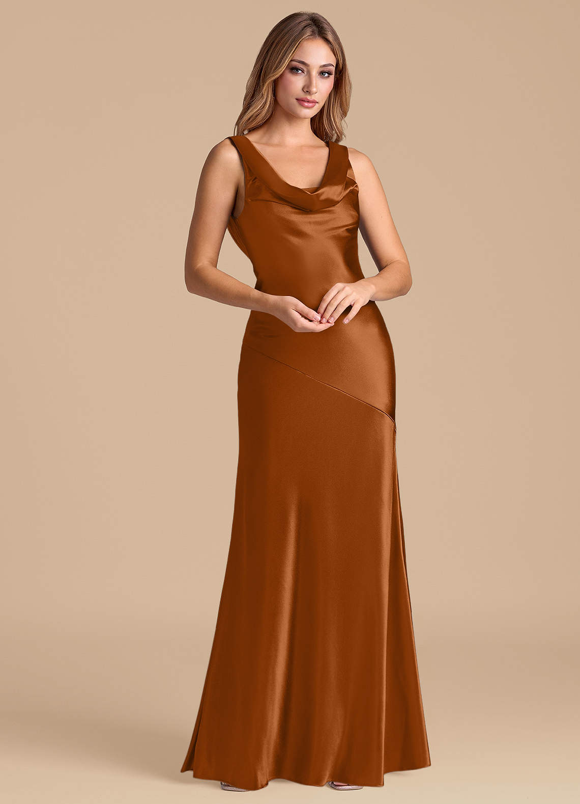 metallic copper bridesmaid dresses Azazie Rylina Size:BABY-NEWBORN-FAMILY Black Strapless A-Line Maxi Style:65000F Dark copper Made of 95% polyester