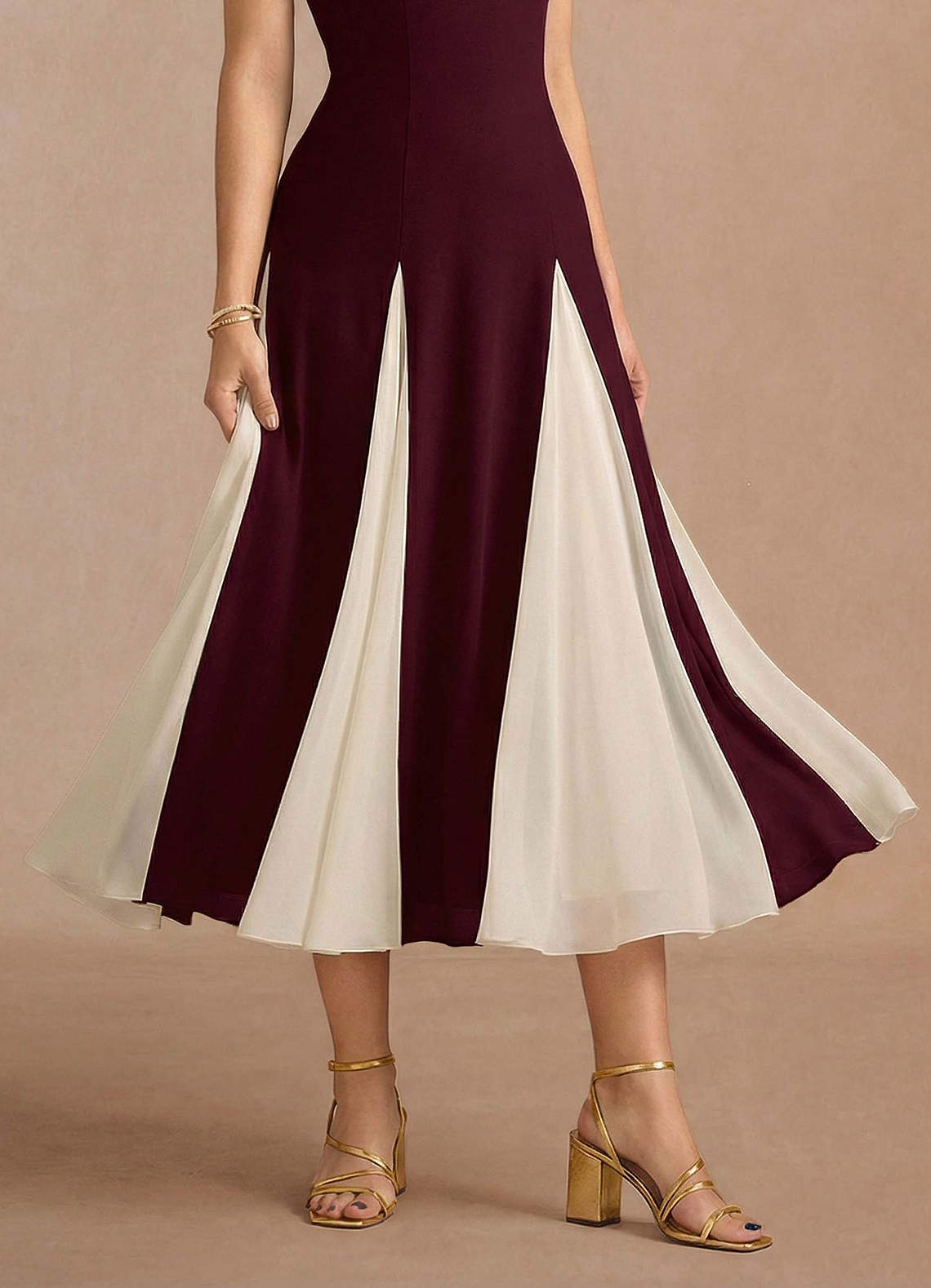 front Ankle Strap Block Heel Sandals