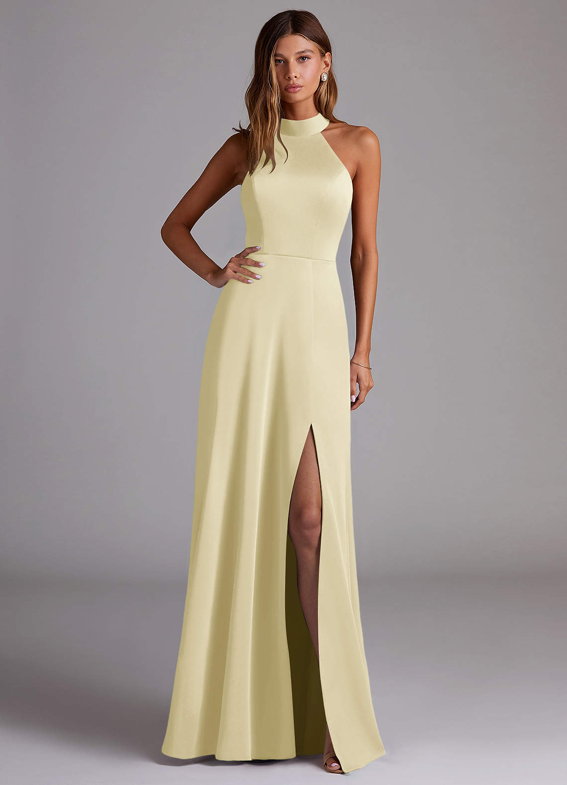 green emerald velvet dress Jovani 43623 Sequin Long High Slit Open Back Formal Prom Dress main image 0