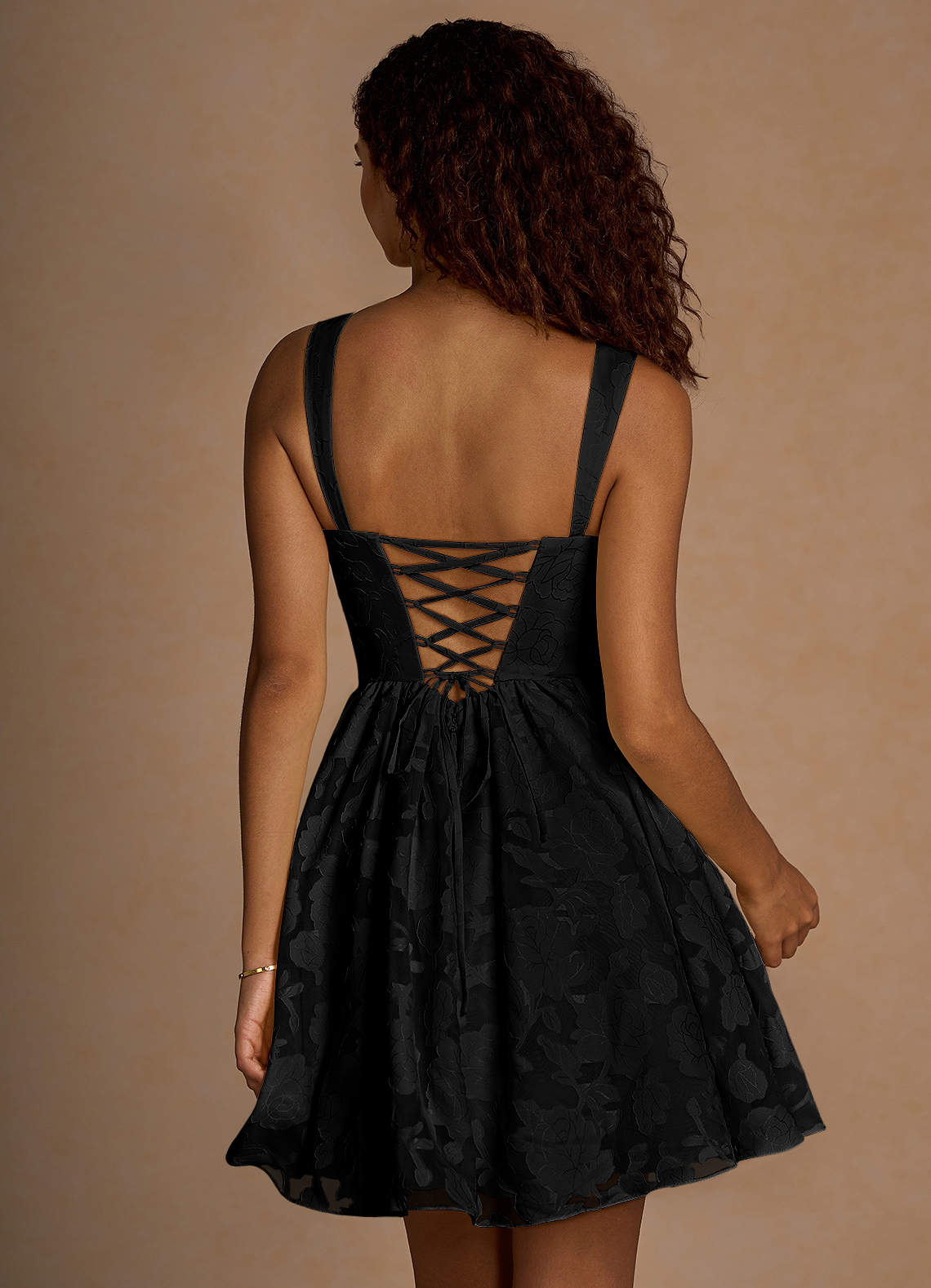 Ivy Black Mini Dress | Azazie Ivy Black Mini Dress | Azazie