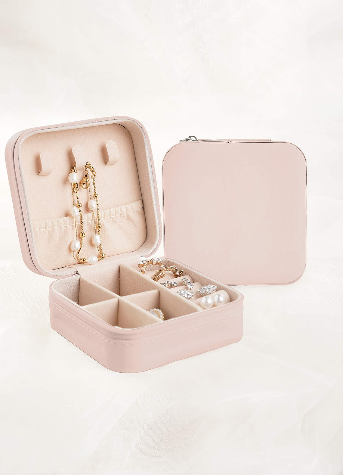 front PU Jewelry Case