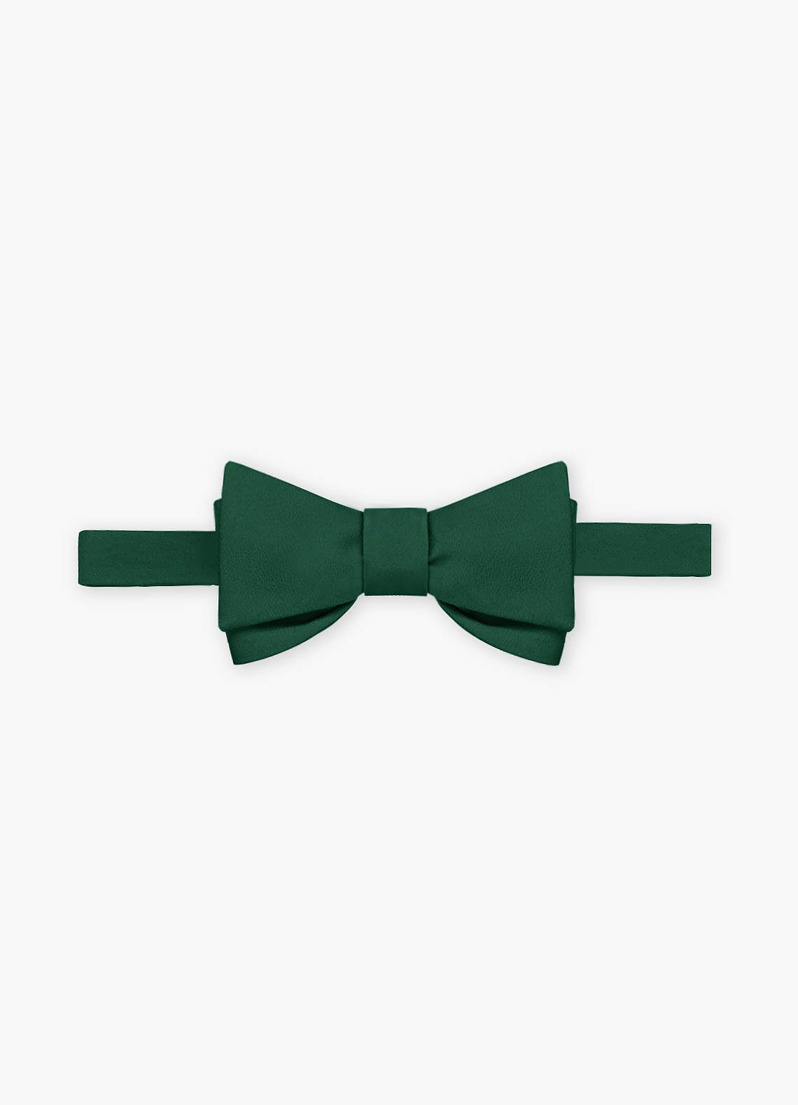 front Stretch Satin Bow Tie