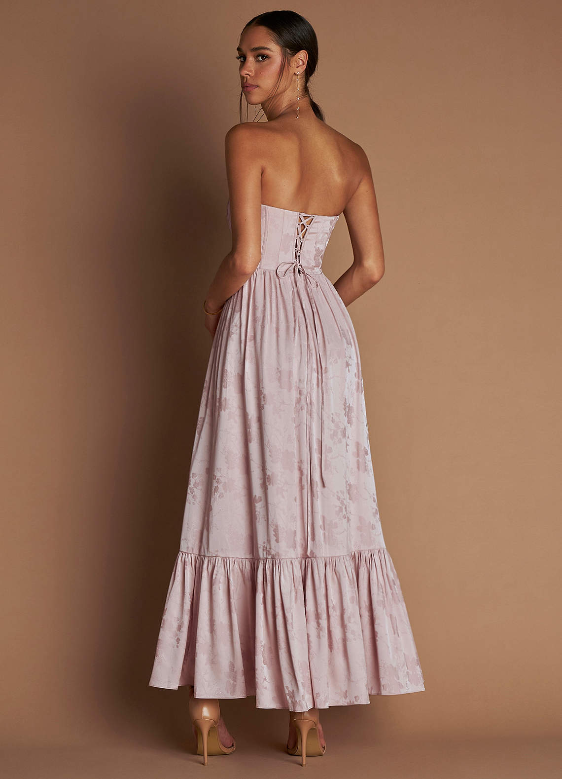 Floria Soft Pink Maxi Dress image1