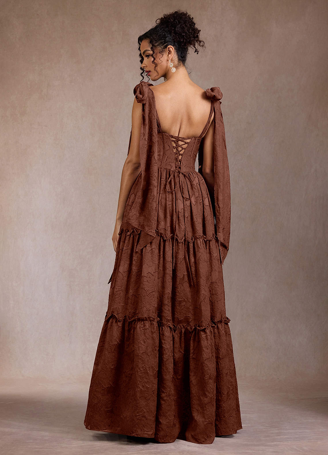 brown dama dresses Damas Collection 52441