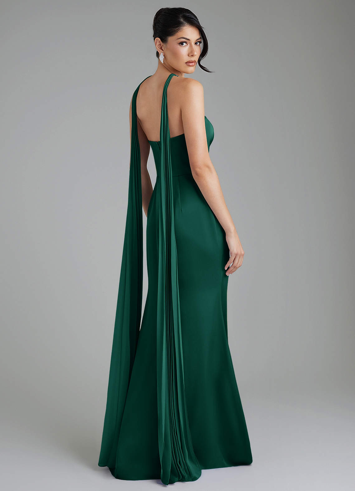 tyler satin dress Blue Maxi Dress - Tyler Satin Cowl Slip - Size 0 to 12