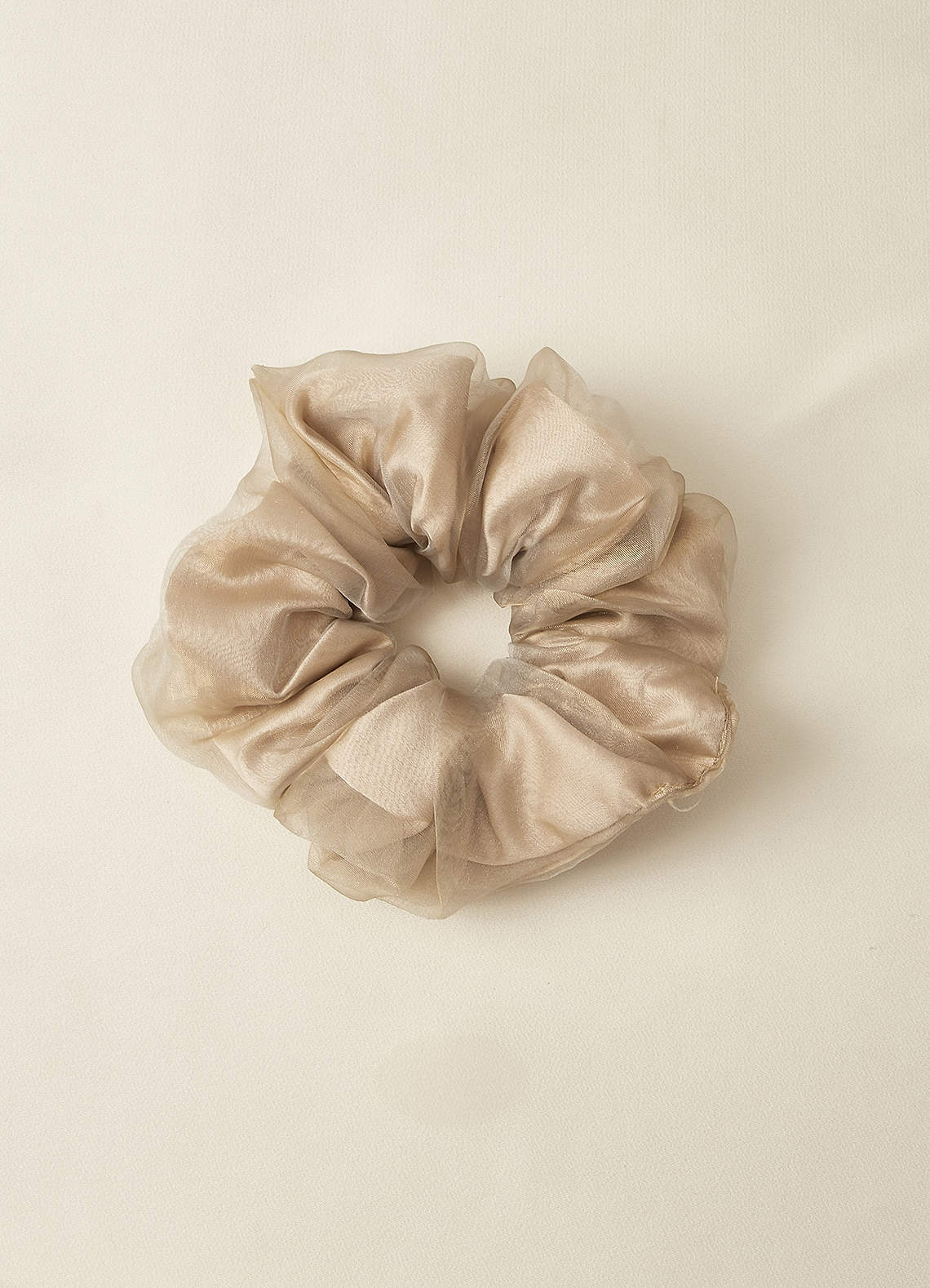 front Sheer Layered Scrunchie Set