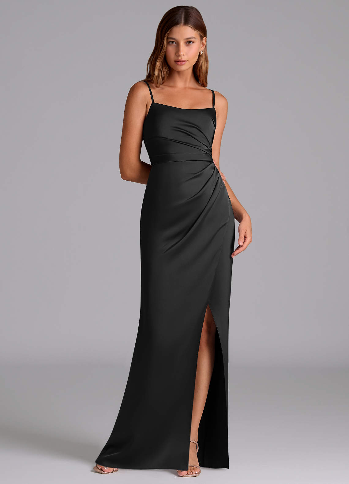 Azazie Calandra Black Bridesmaid Dresses | Azazie