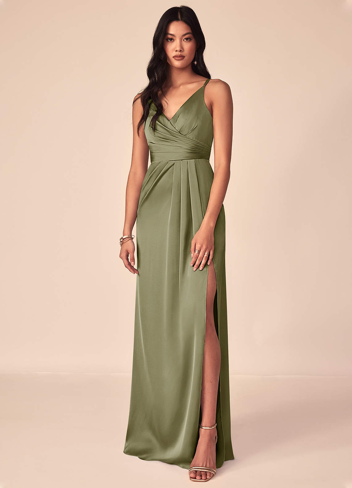 Bridesmaid Dresses Pistachio