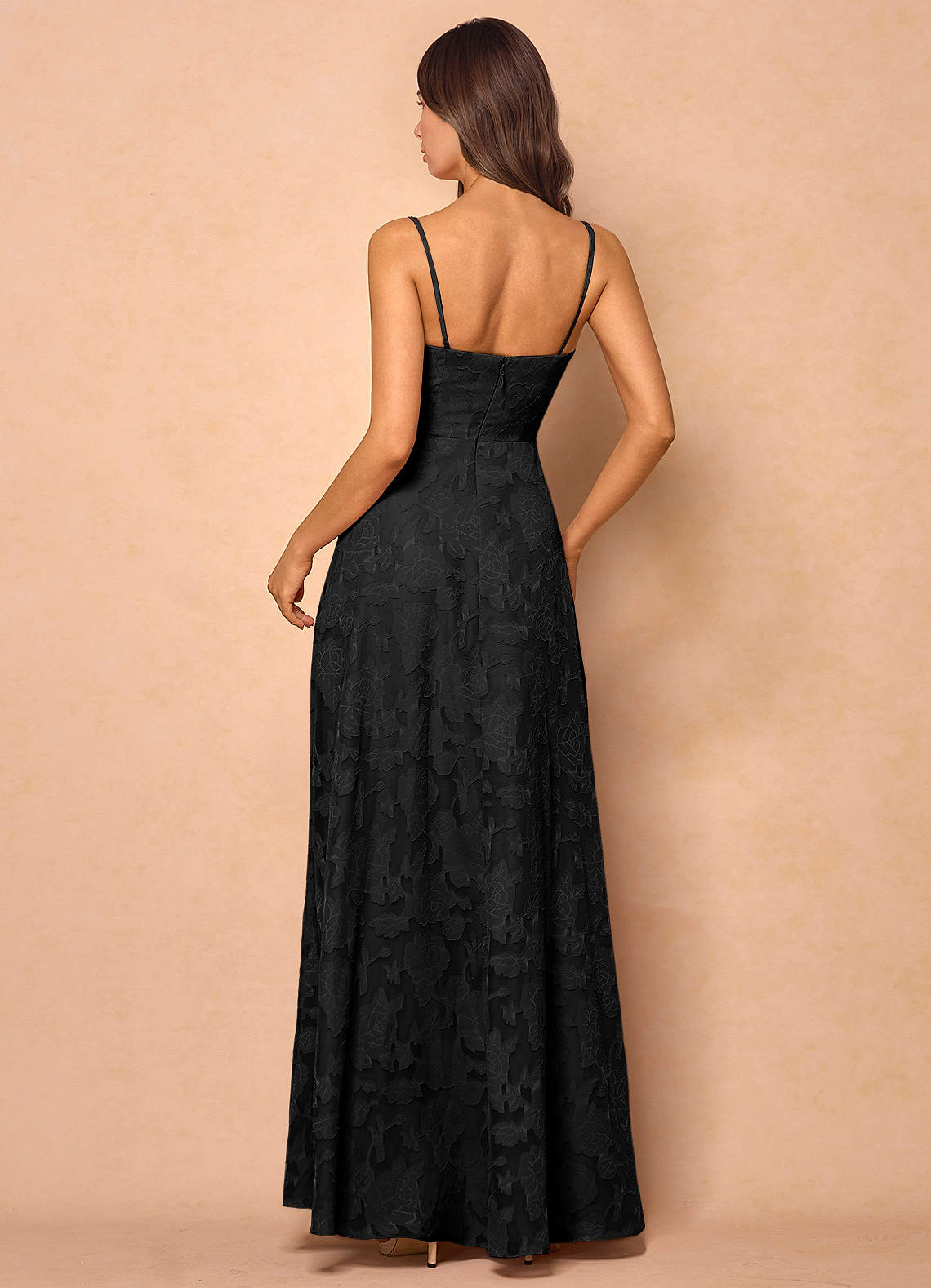 Dolores Black Maxi Dress Ready to Ship | Azazie