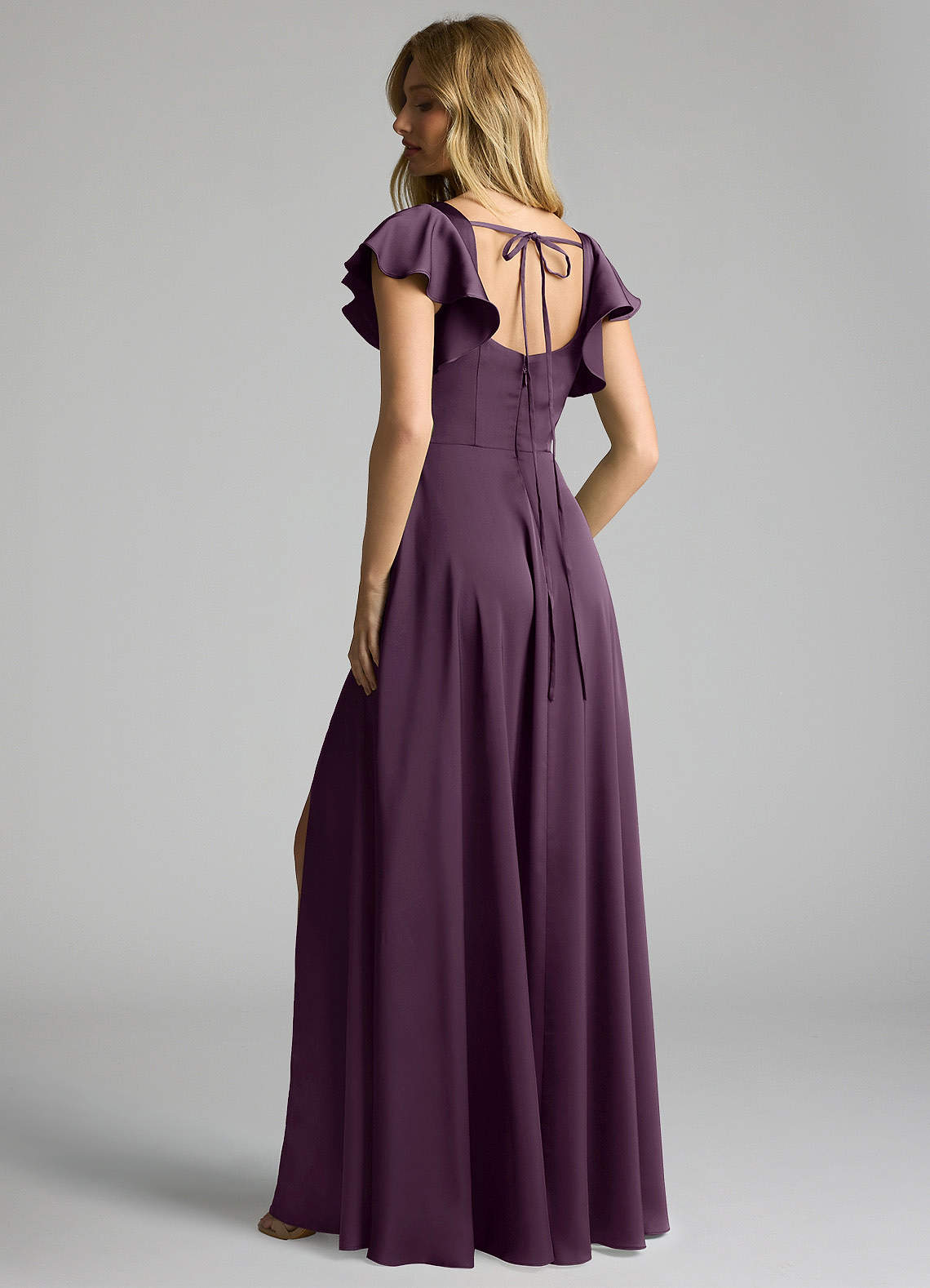 Azazie Bondi Plum Bridesmaid Dresses | Azazie