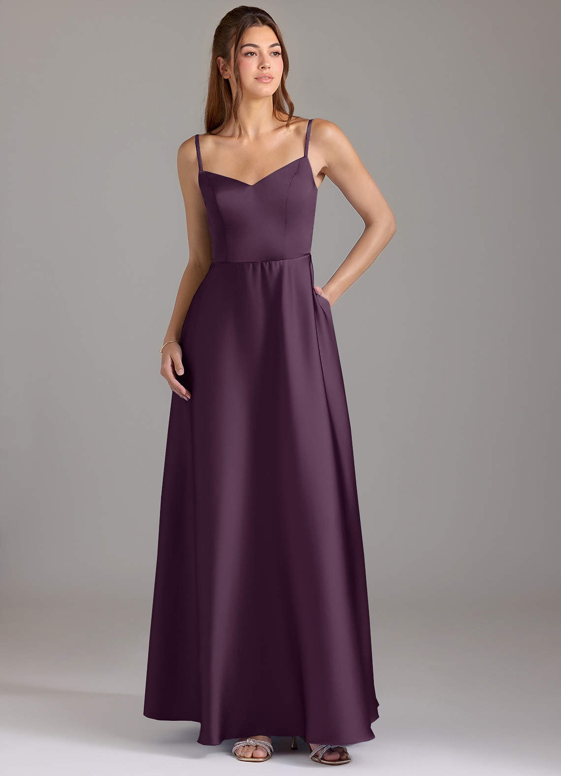plum bridesmaid dresses cheap Azazie Maren
