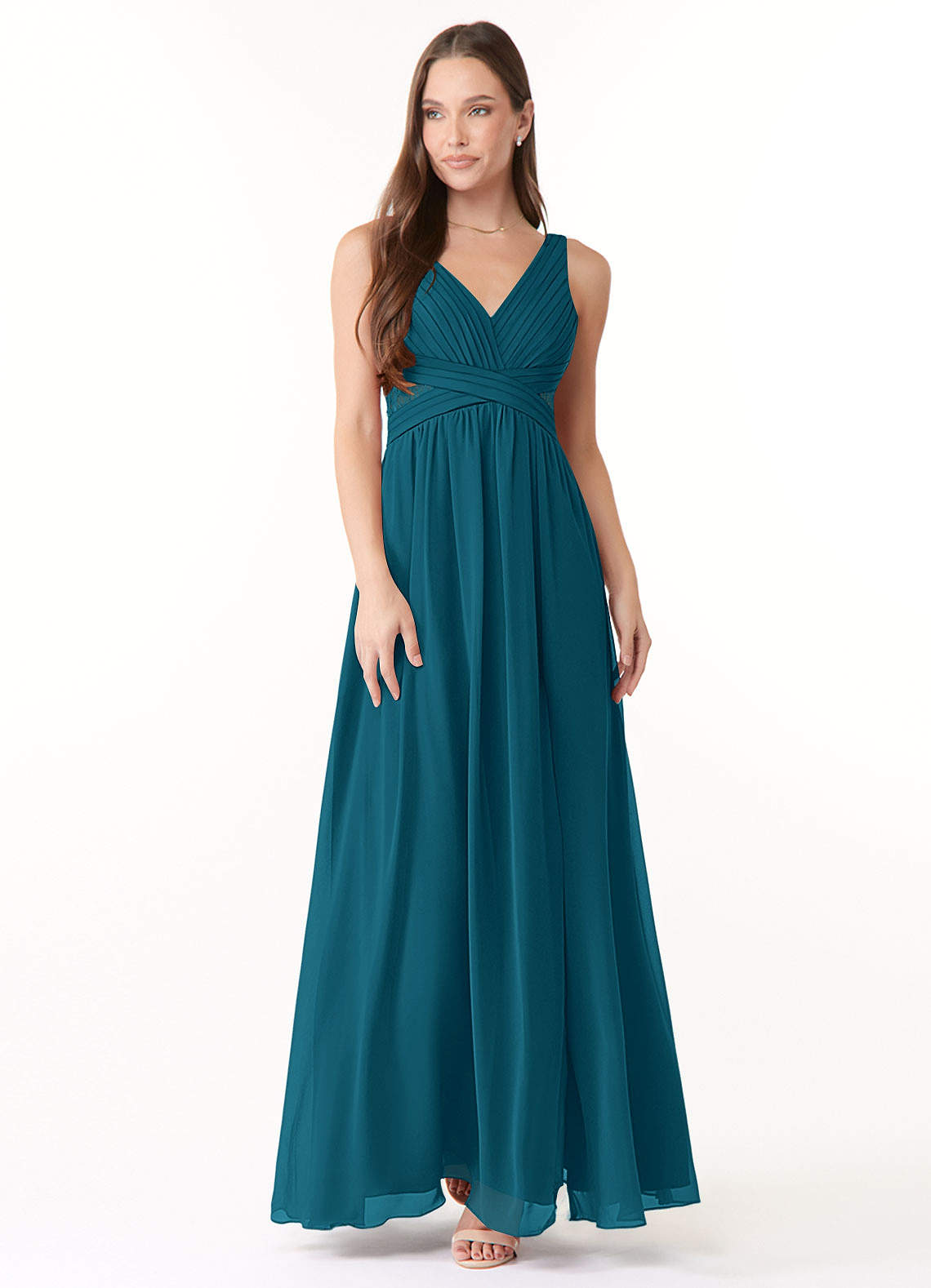 Ink Blue Azazie Genelle Bridesmaid Dresses | Azazie