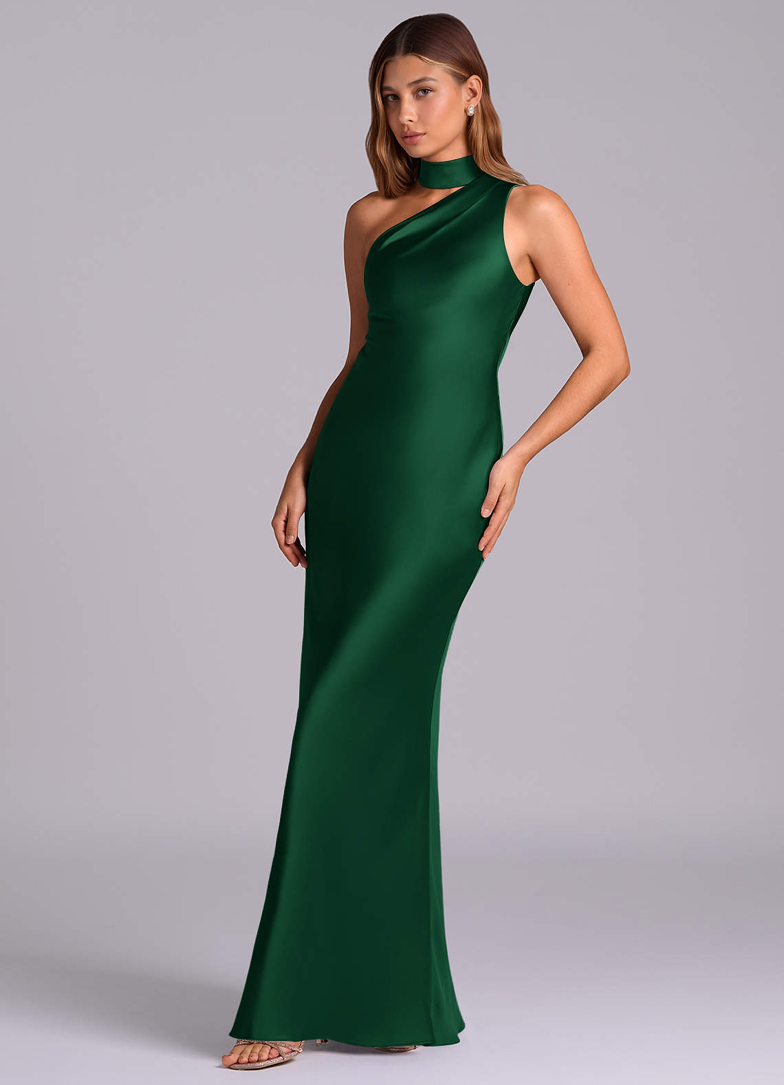 ruffle halter neck dress Halter Neck Ruffle Dress – Moon 45 main image 0