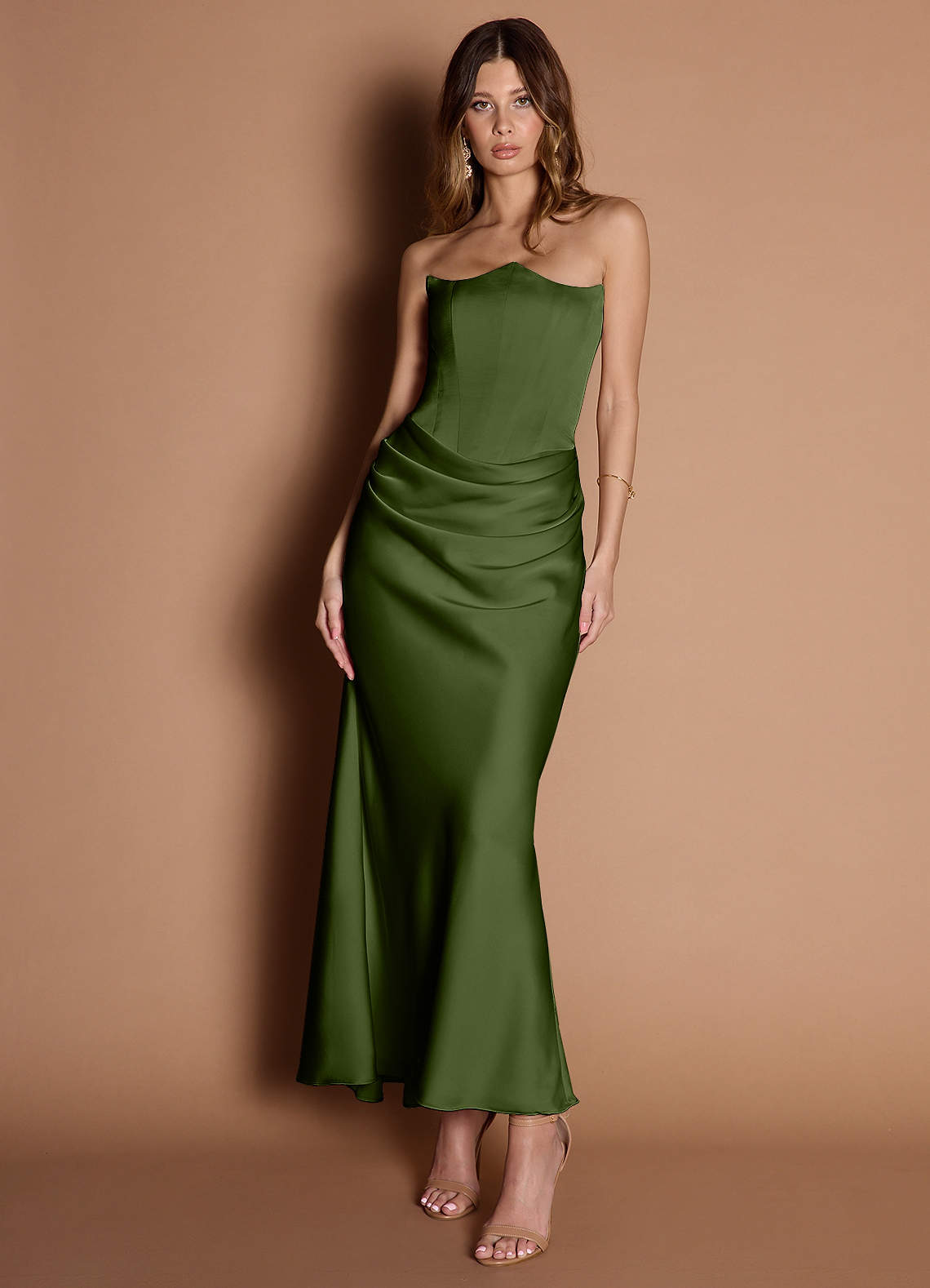 Debby Olive Green Maxi Dress Debby Olive Green Maxi Dress