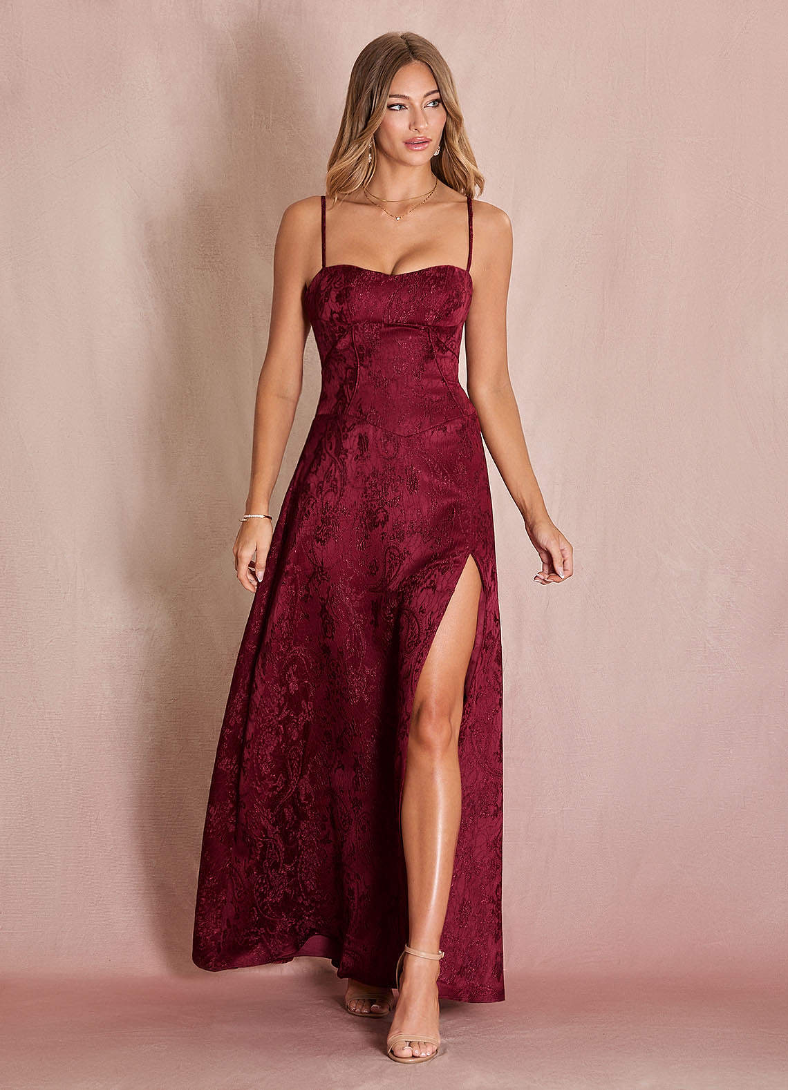 Kleid Jeni Dunkle Himbeere image1