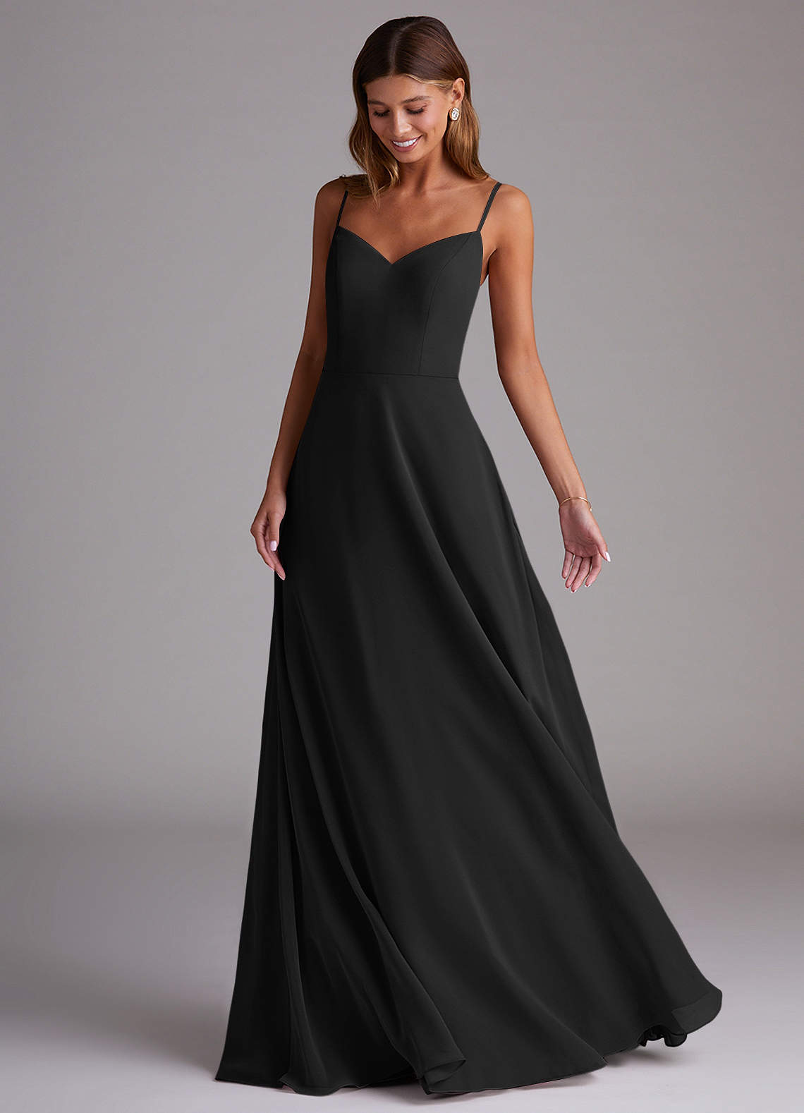 Azazie Marley Black Bridesmaid Dresses | Azazie