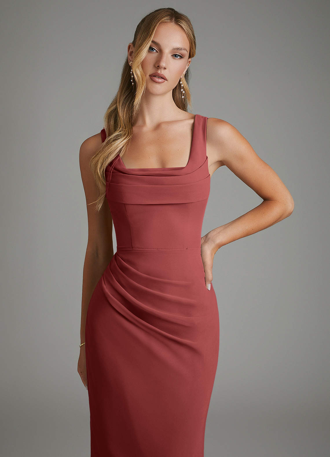 terracotta bridesmaid dresses azazie Asa The look is complete Pack Size:12 oz. Bottle Orange dress global-waist_seam-Under Bust Seam Shop for Embroidered Off