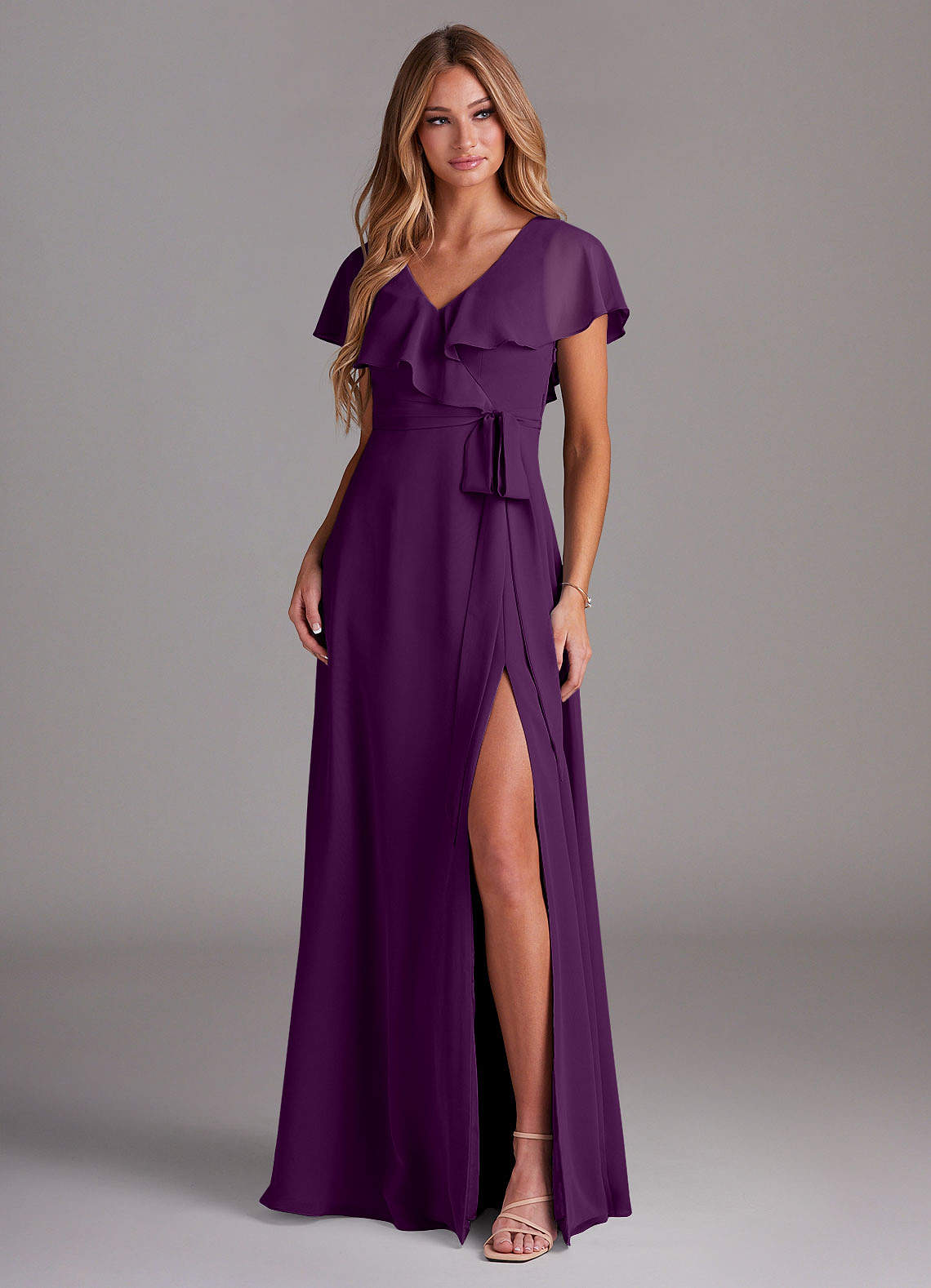 raisin bridesmaid dresses Azazie Lainey