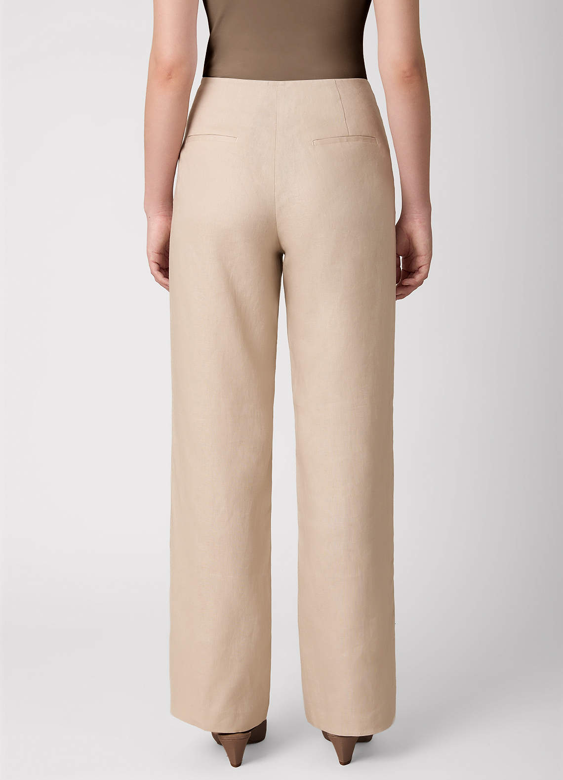 front 100% European Linen 2-Piece Suits