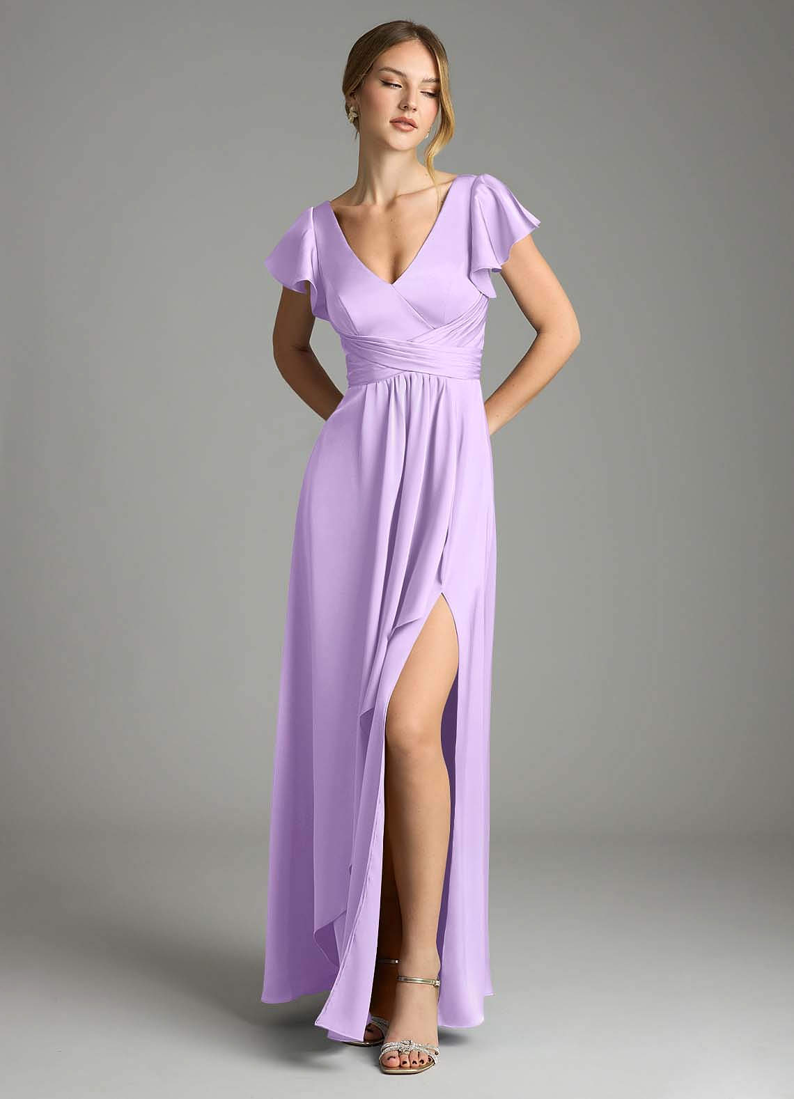 purple dress newborn Lilac Baby Long Sleeve Adorable Knee Length Girl Dress J055, Lilac / 12M
