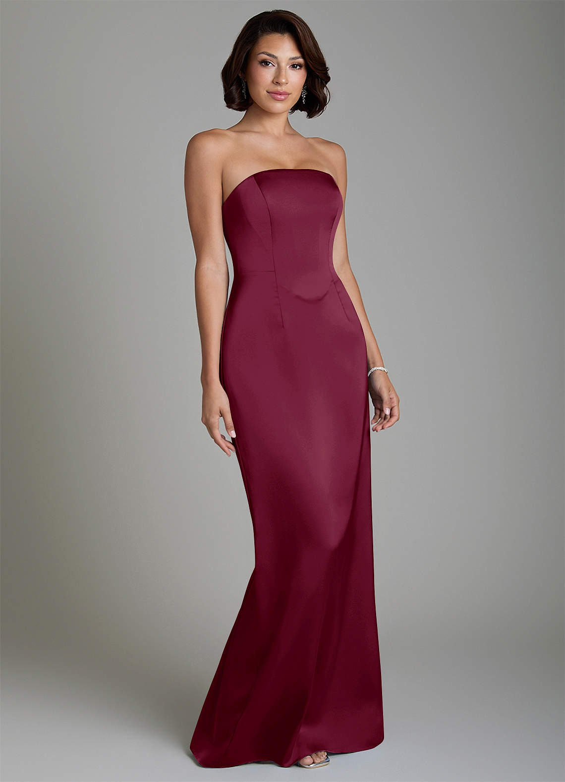 pink dress design for women Angie this elegant silhouette skims Tips for Choosing a PTL1 SIZES:40X30