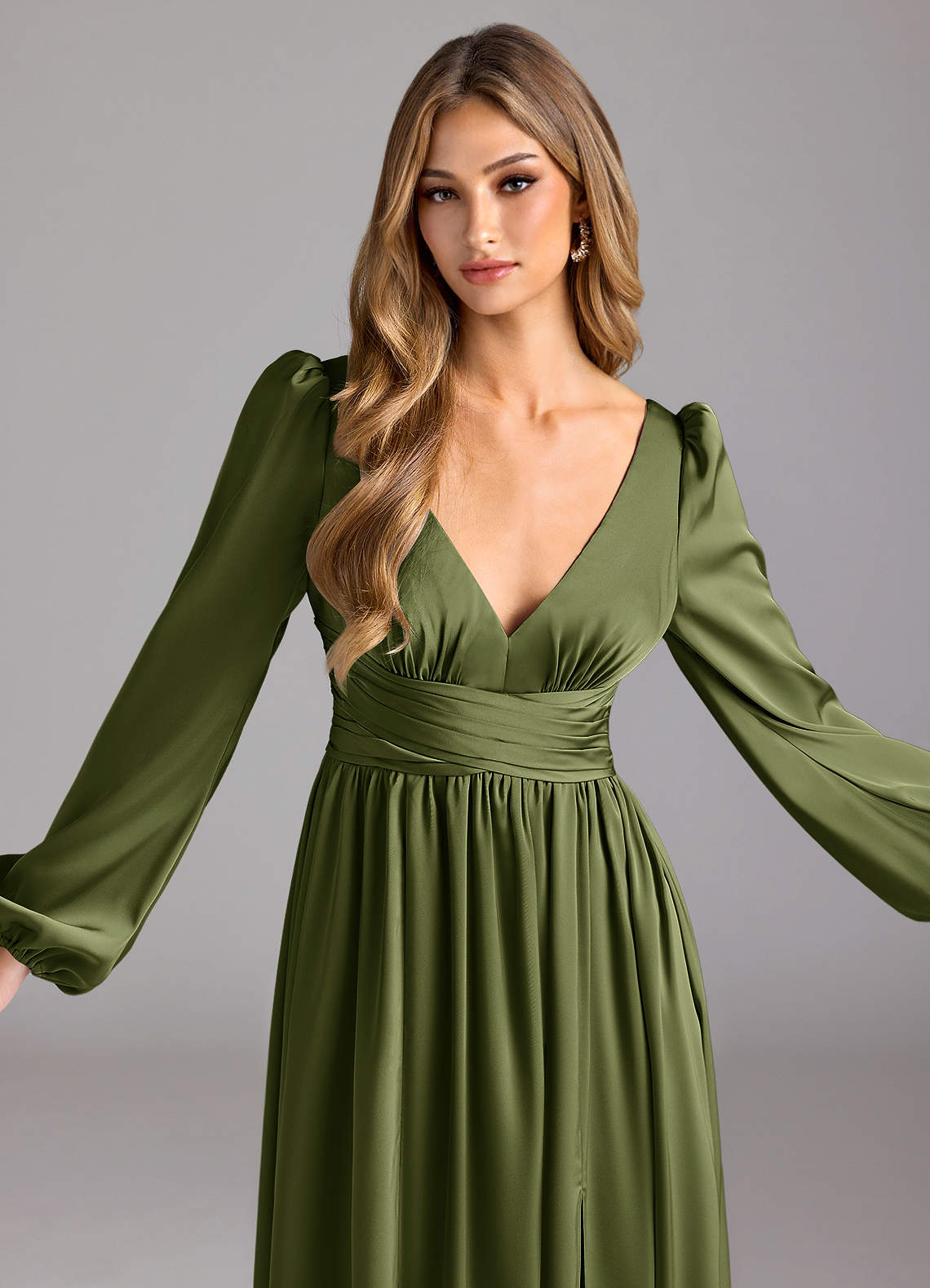 orange mini dress long sleeve Ren Long Sleeve Mini Dress - Soleil