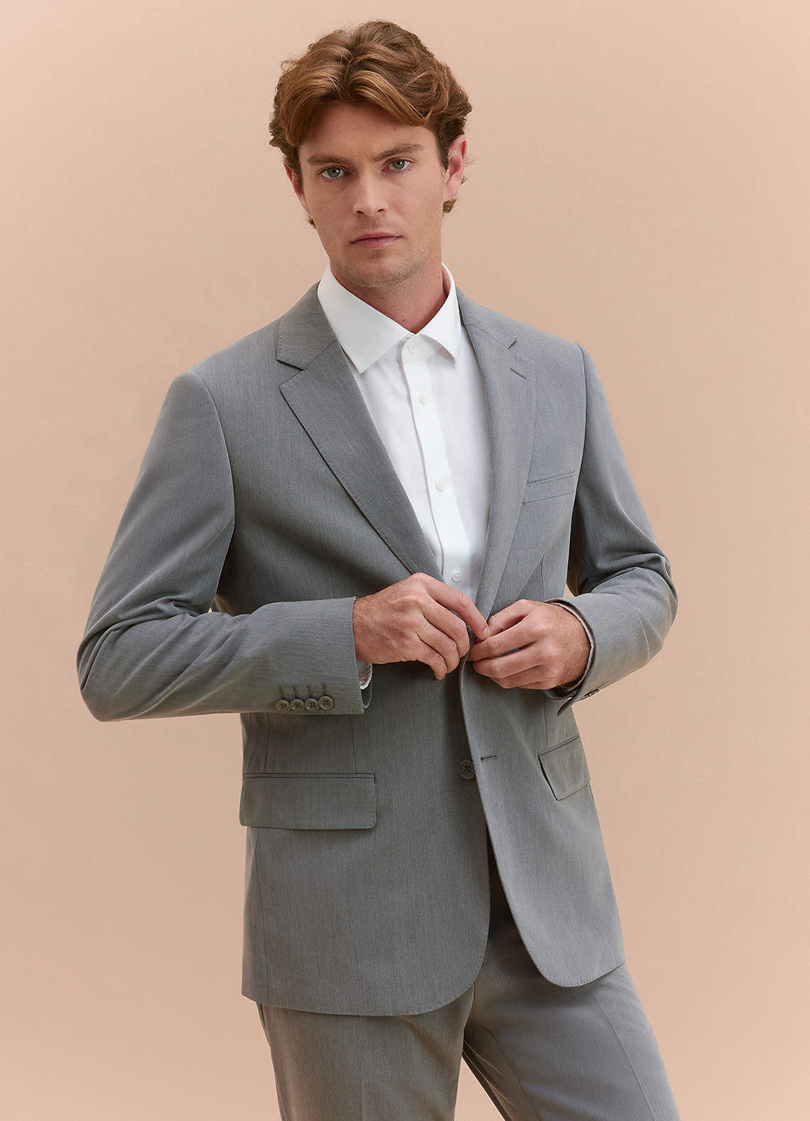 front William Grey Comfort Blend Suit Jacket