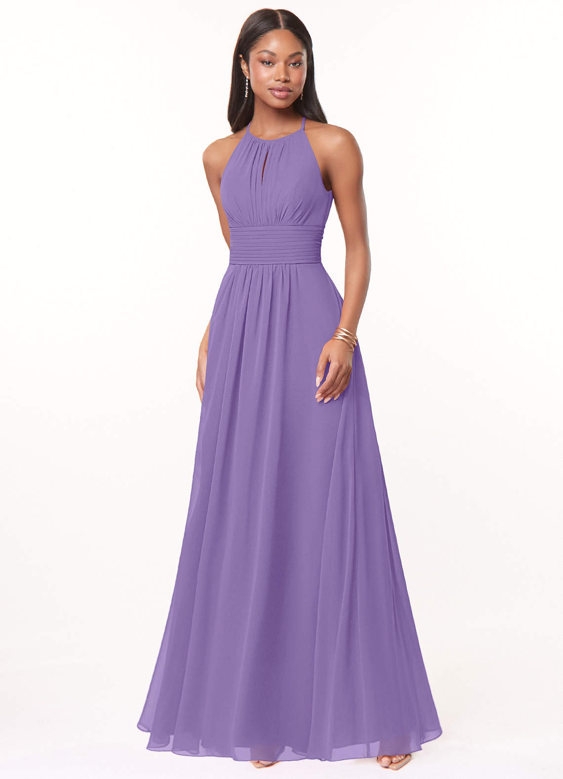 Azazie Bonnie Tahiti Chiffon Bridesmaid Dresses | Azazie