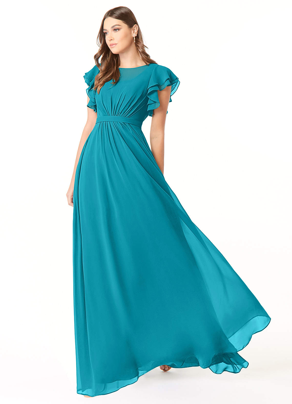Azazie Daphne Jade Modest Bridesmaid Dresses | Azazie Azazie Daphne Jade Modest Bridesmaid Dresses | Azazie