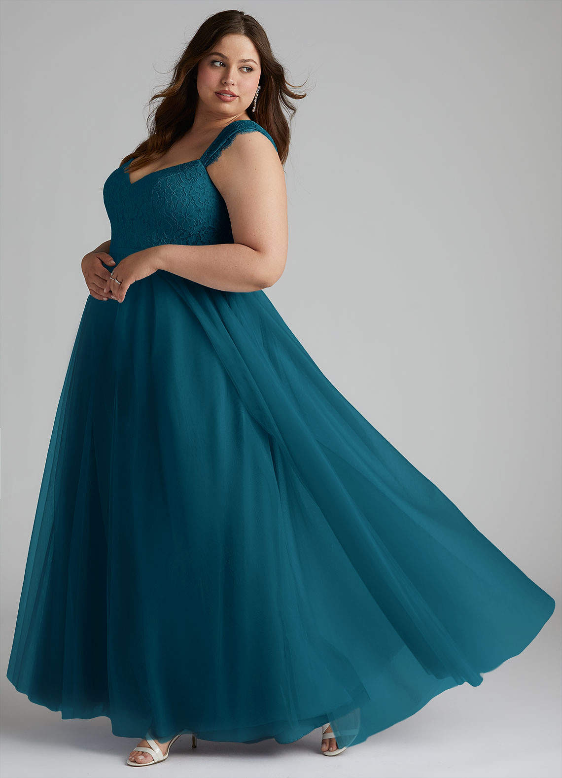 Azazie Luxi Ink Blue Tulle Bridesmaid Dresses | Azazie Azazie Luxi Ink Blue Tulle Bridesmaid Dresses | Azazie