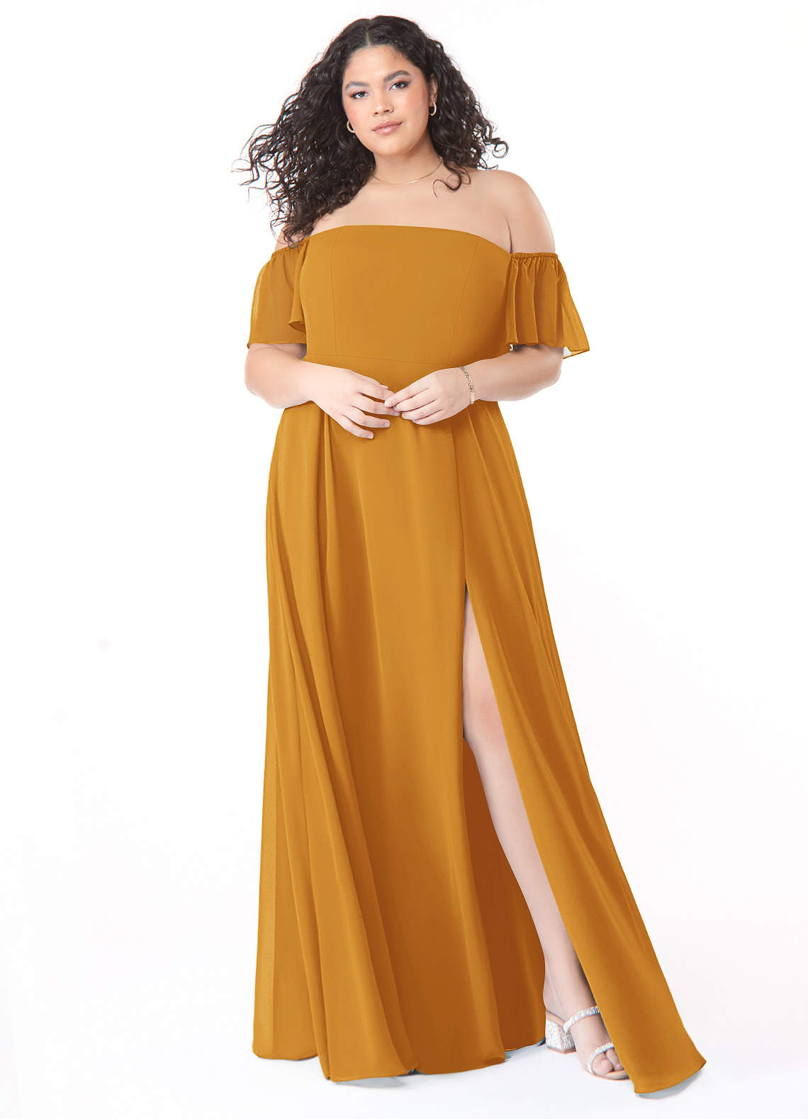 Azazie Sue Butterscotch Bridesmaid Dresses Azazie UK