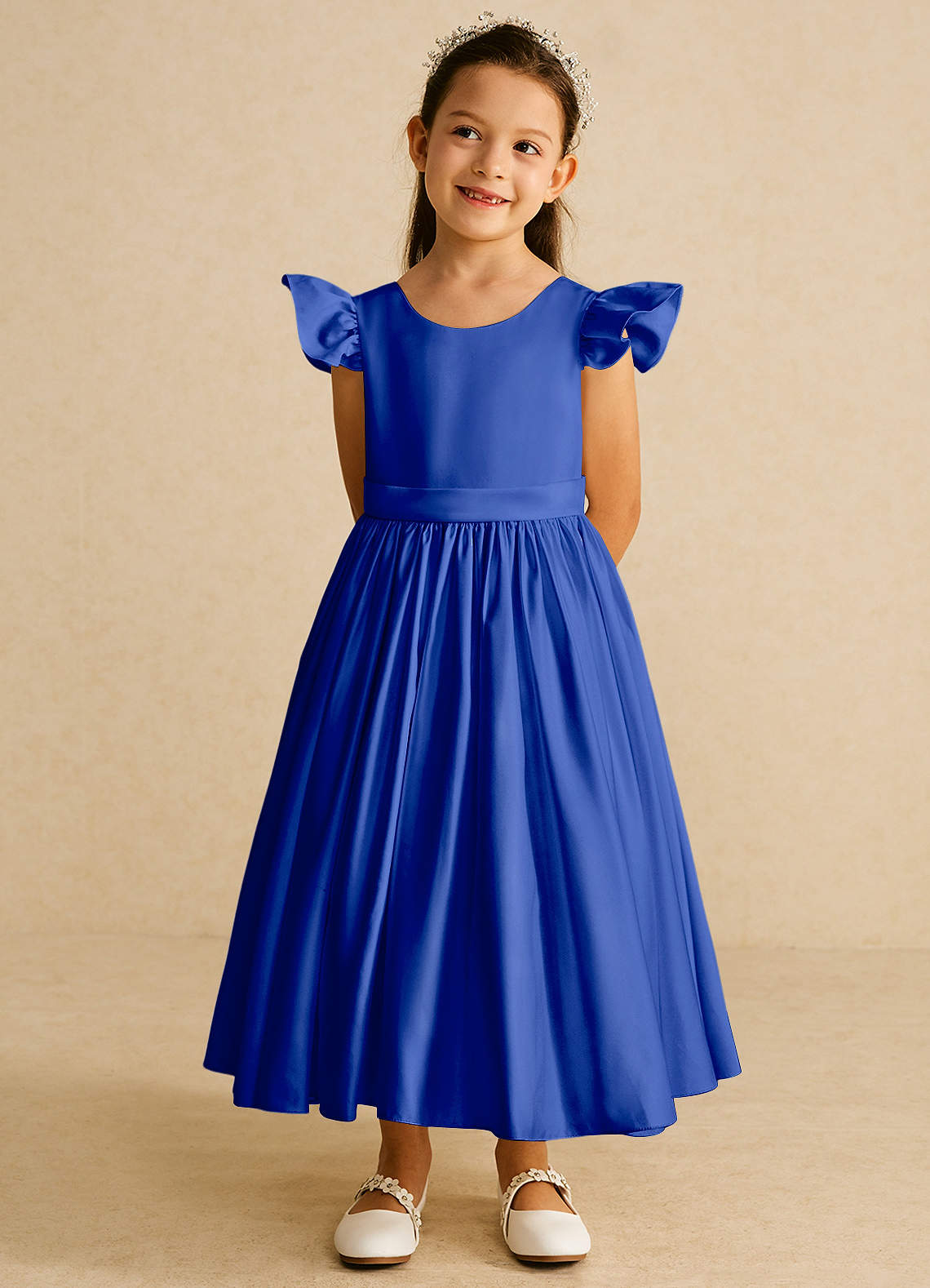 Hot vestido azul violeta Clearance