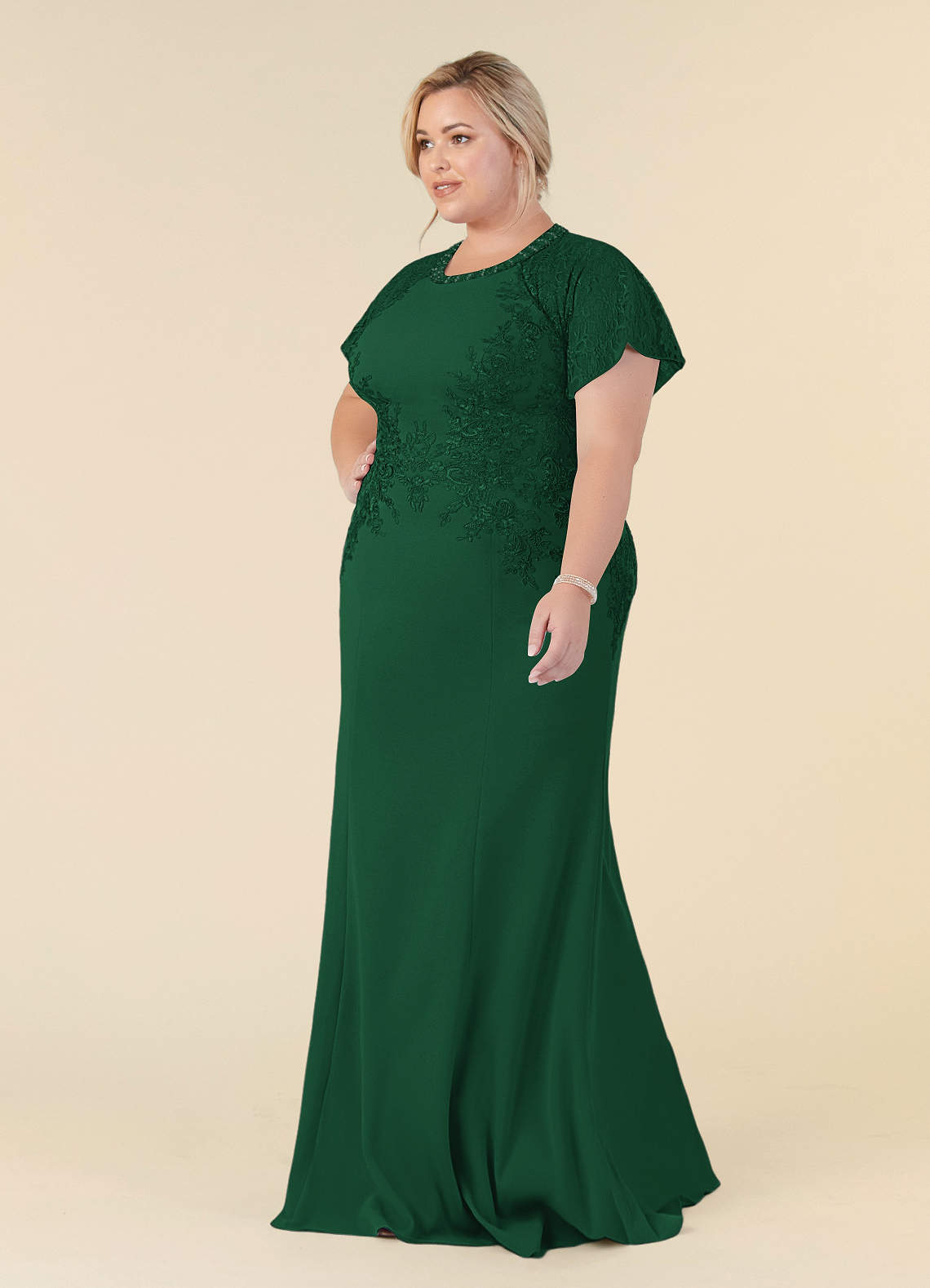 homecoming dresses in rockford il One Shoulder Plus Size Formal Dress main image 1