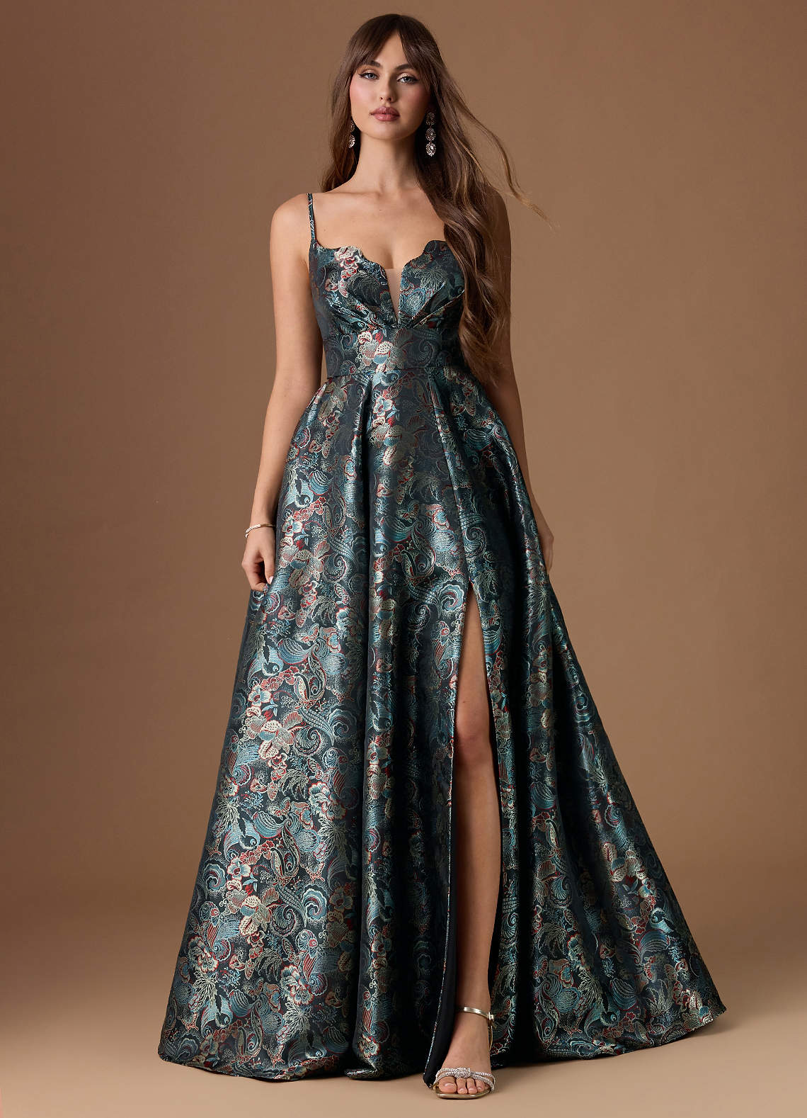 Micah Twilight Paisley Gown | Azazie